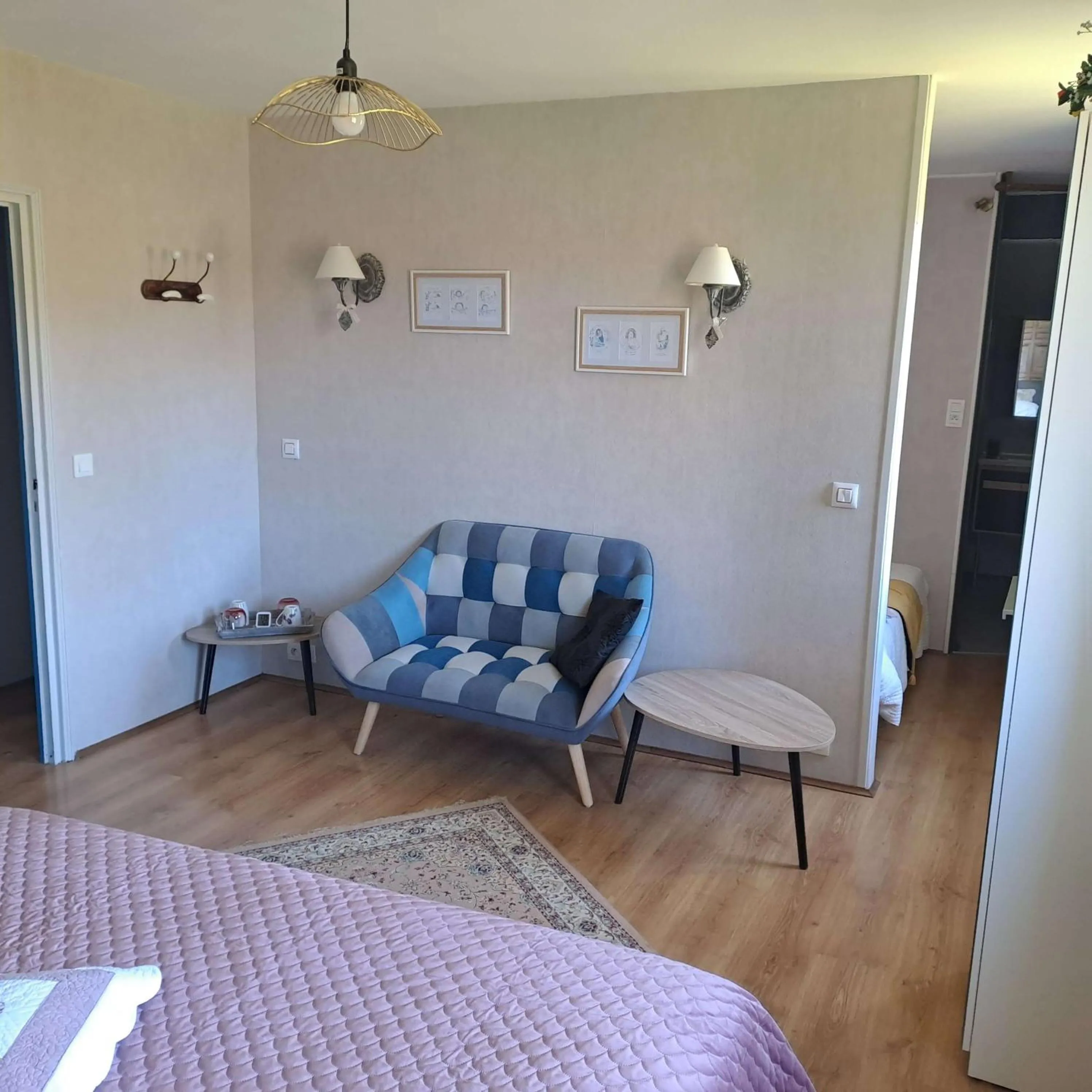 Bed in Chambres d'hôtes Le Muguet