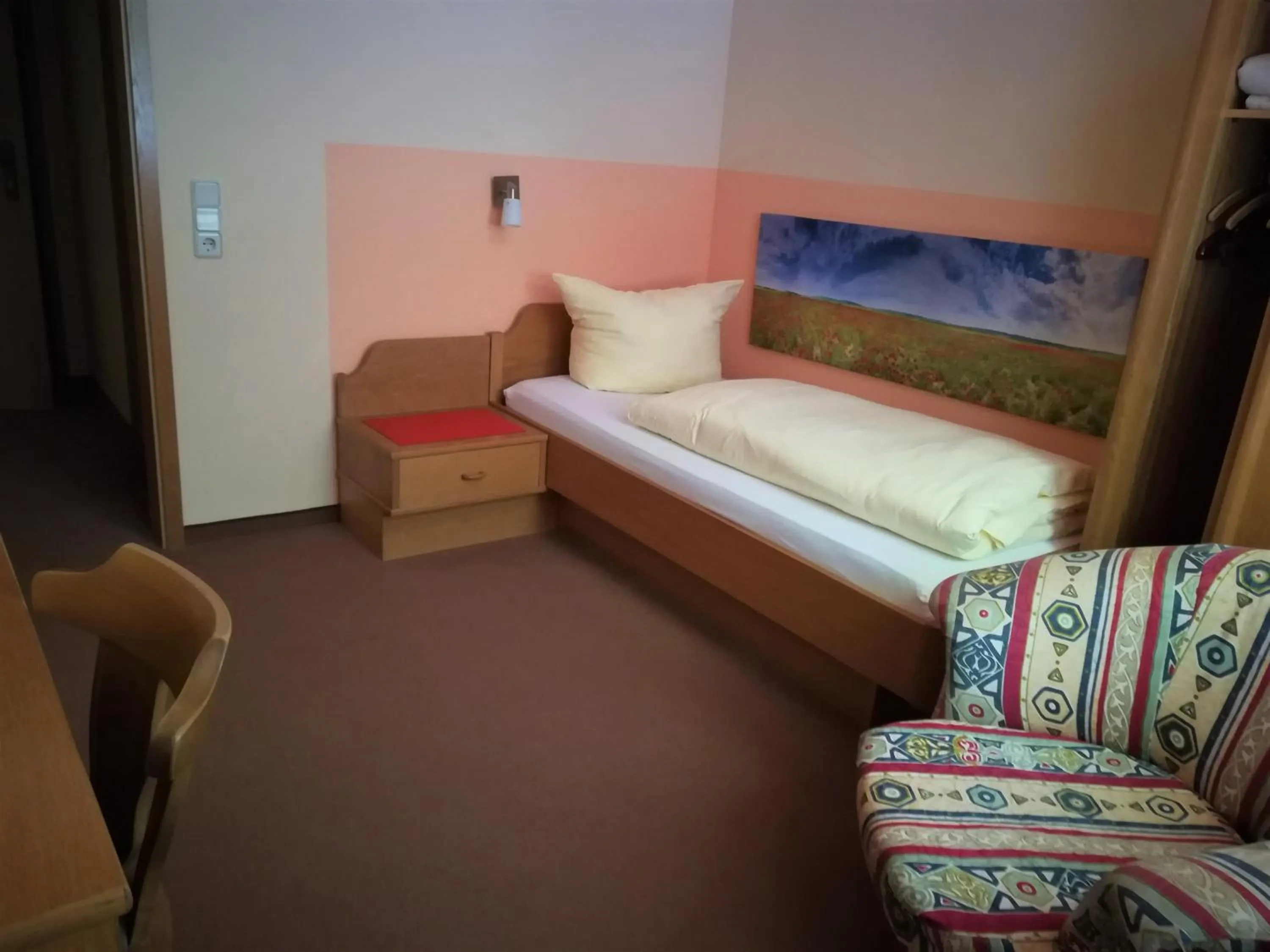 Bed in Landgasthof Schwarz