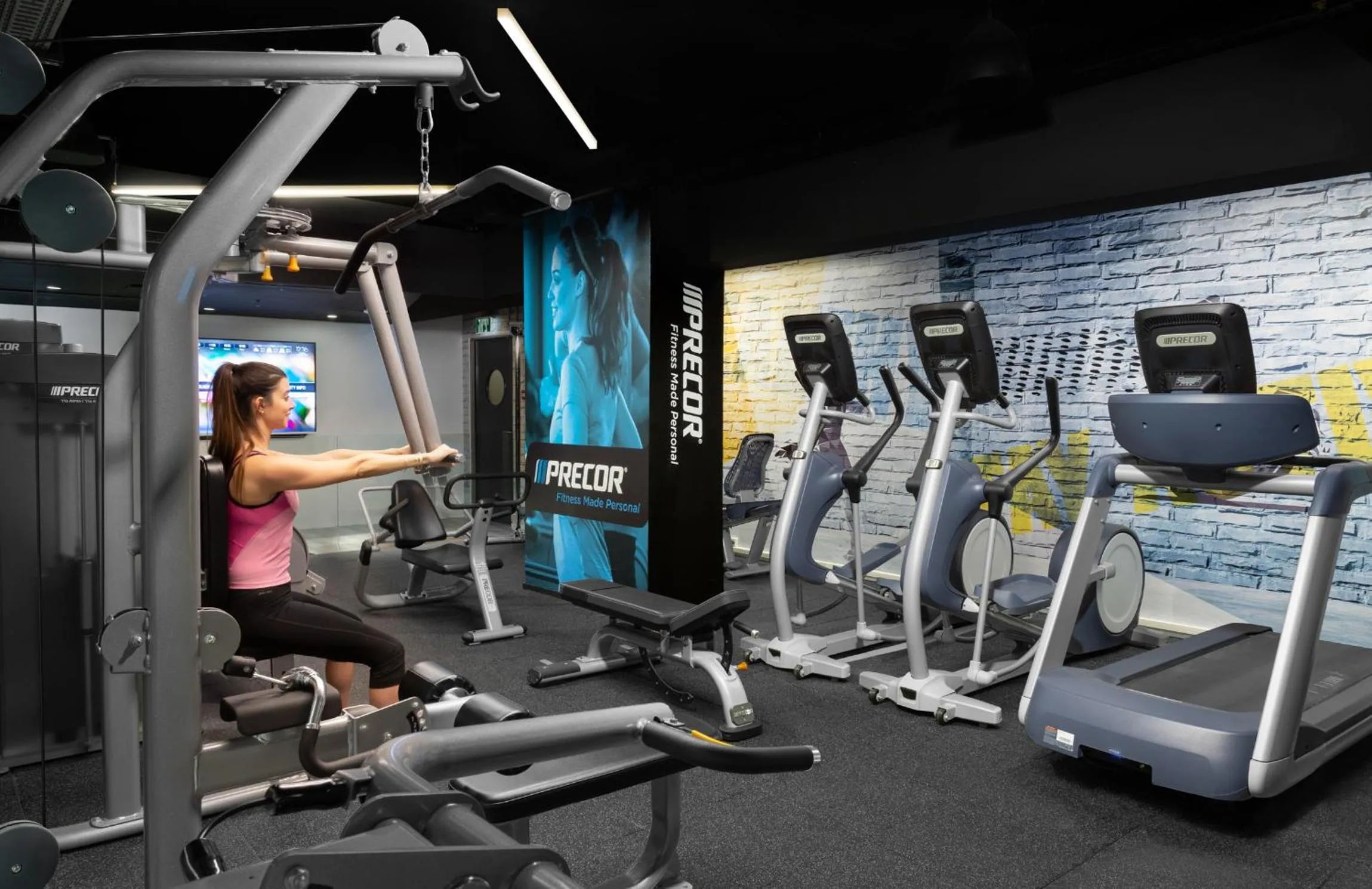 Fitness centre/facilities in Link Hotel & Hub By Dan Hotels