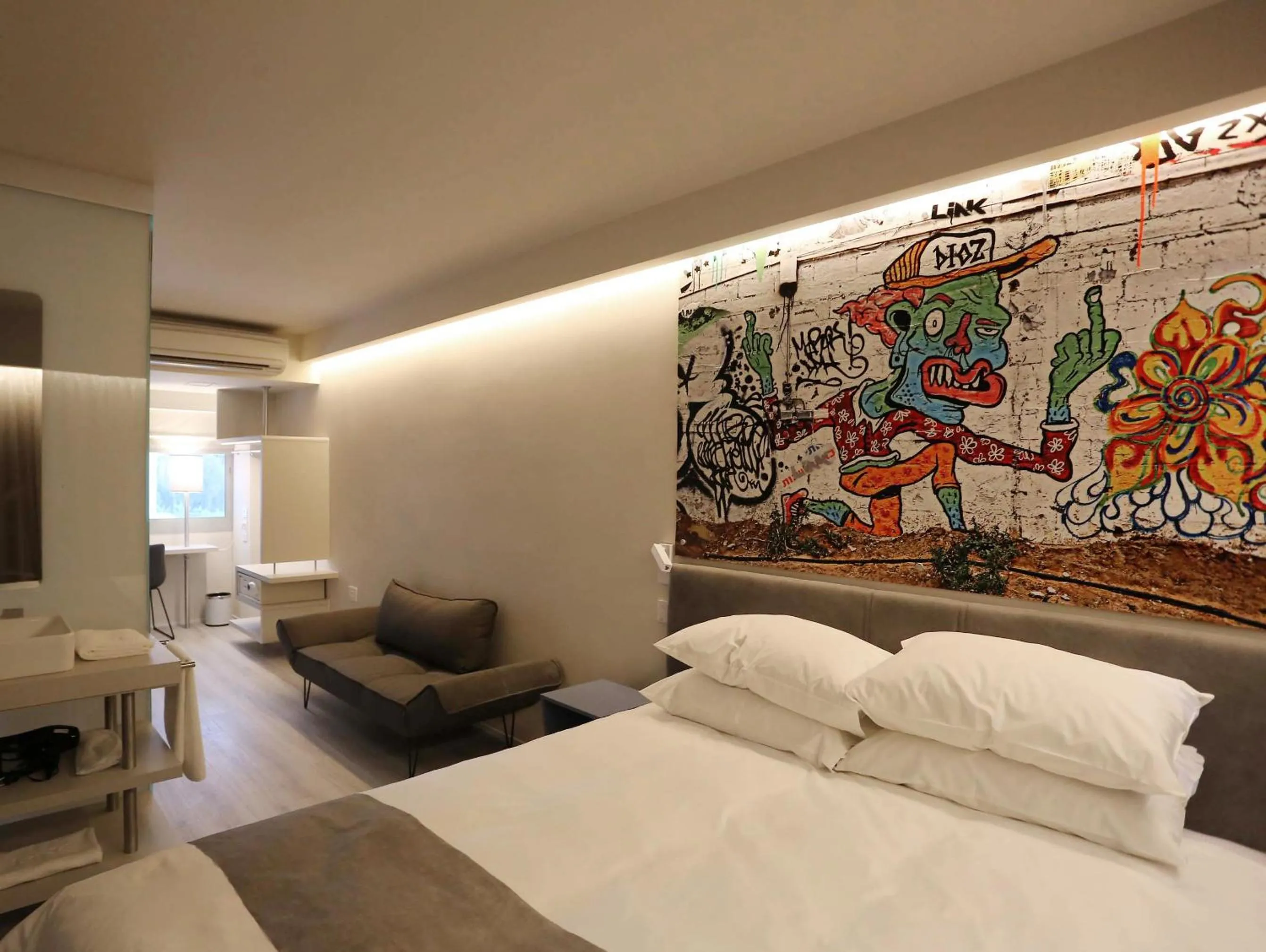 Bed in Link Hotel & Hub By Dan Hotels