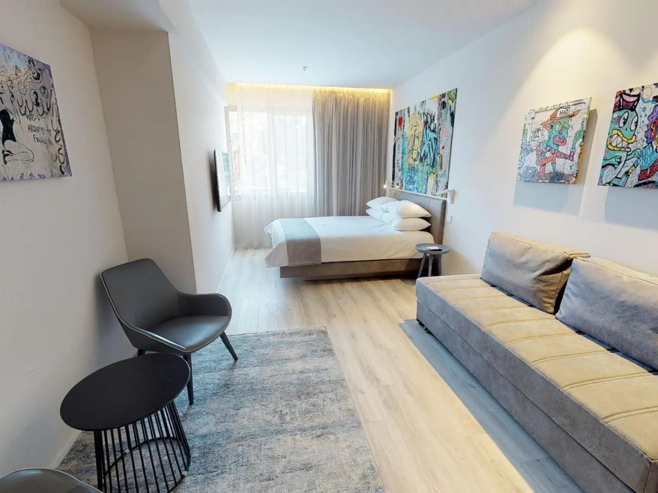 Bed in Link Hotel & Hub By Dan Hotels