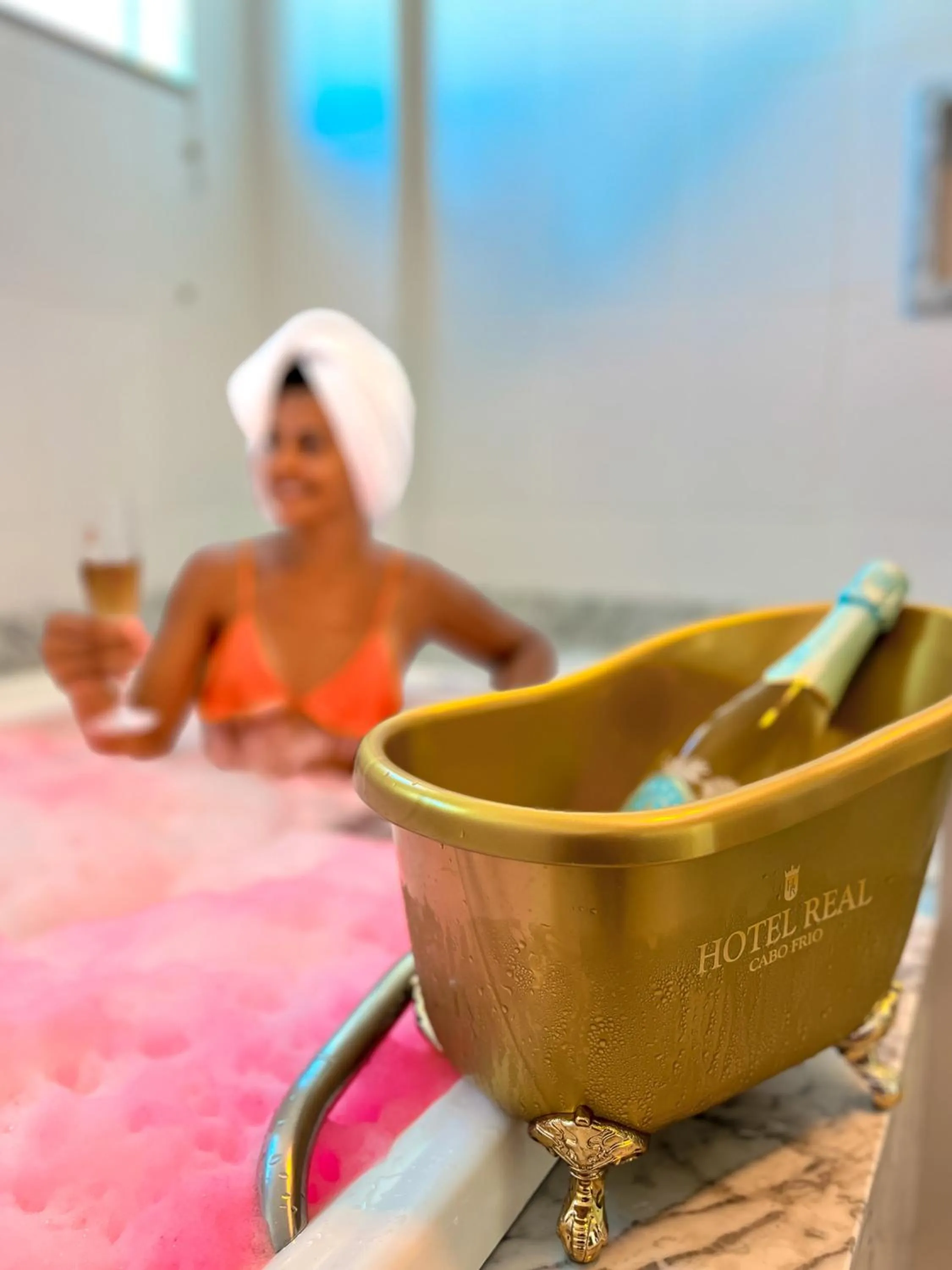 Hot Tub in Hotel Real