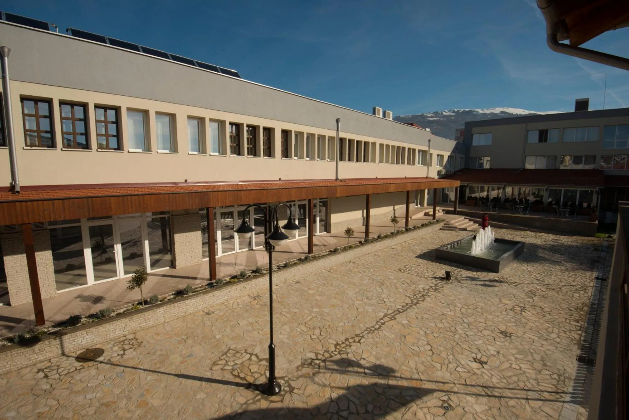 Property building in Hotel Village