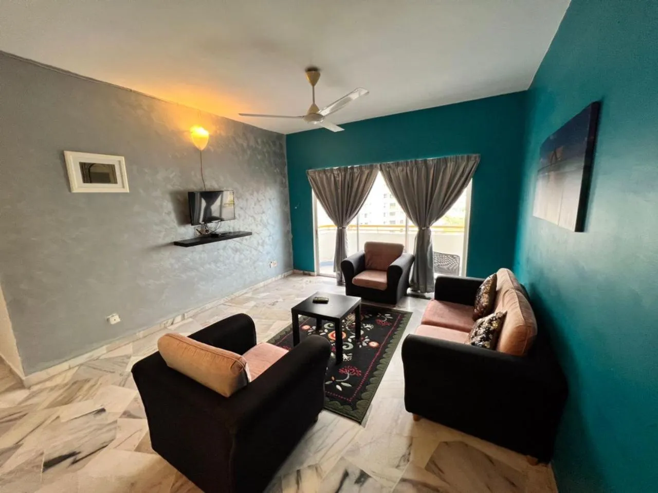 Living room in Maya Apartment Bay View Villas