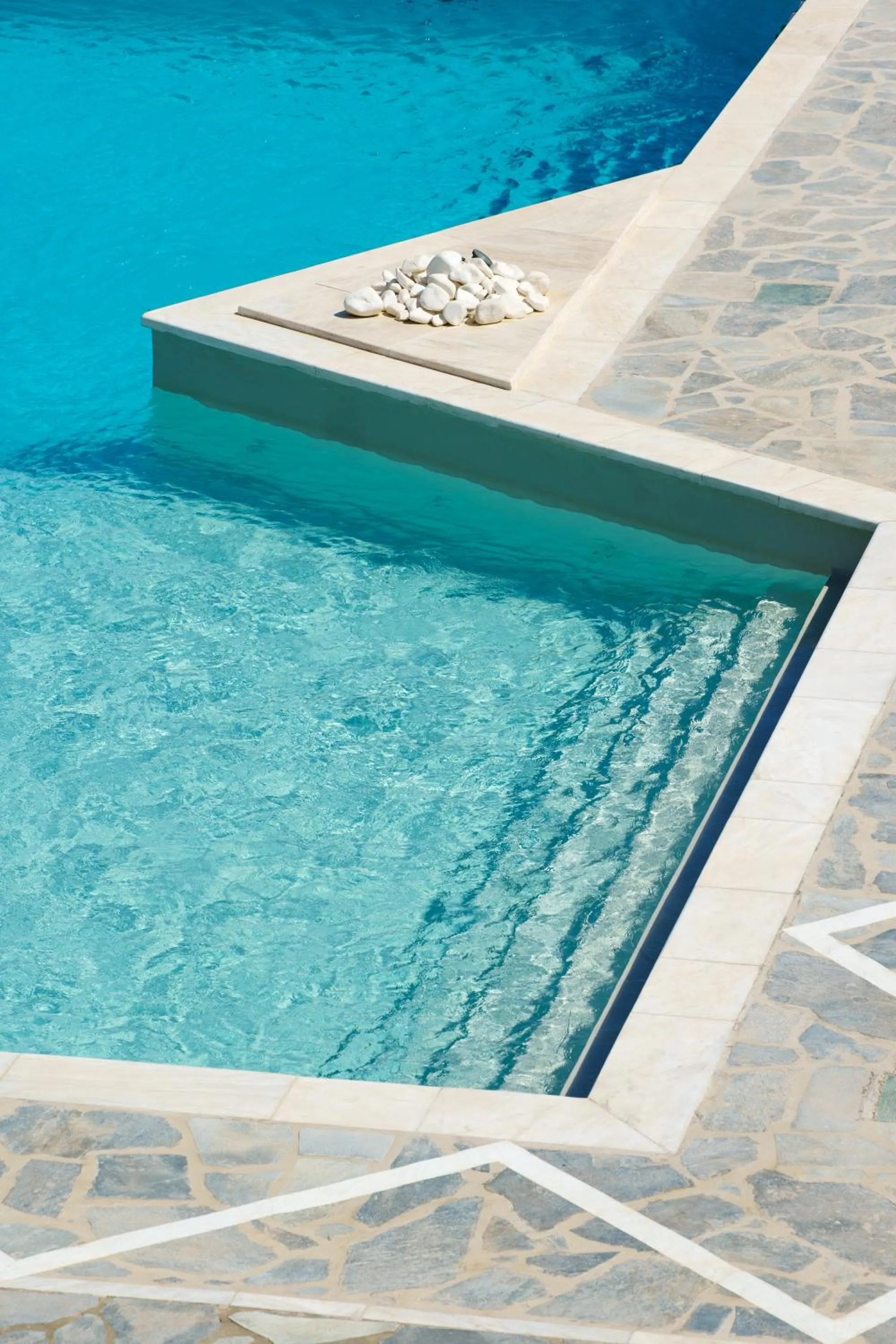 Swimming pool in Mr. and Mrs. White Tinos