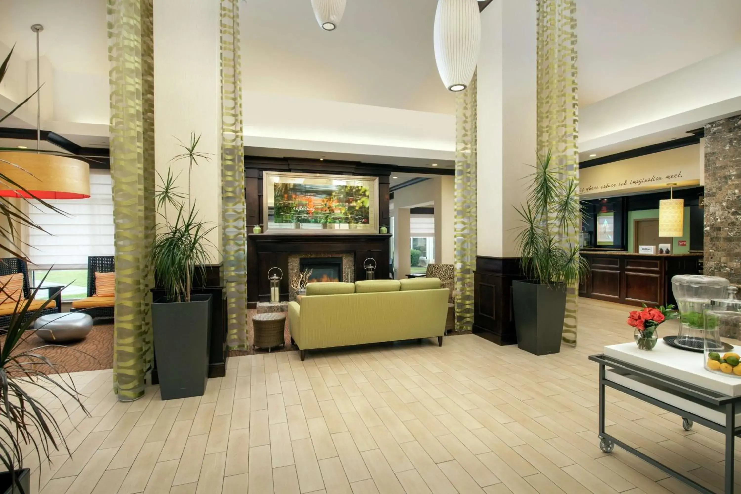 Lobby or reception in Hilton Garden Inn Frederick Lobby or reception in Hilton Garden Inn Frederick