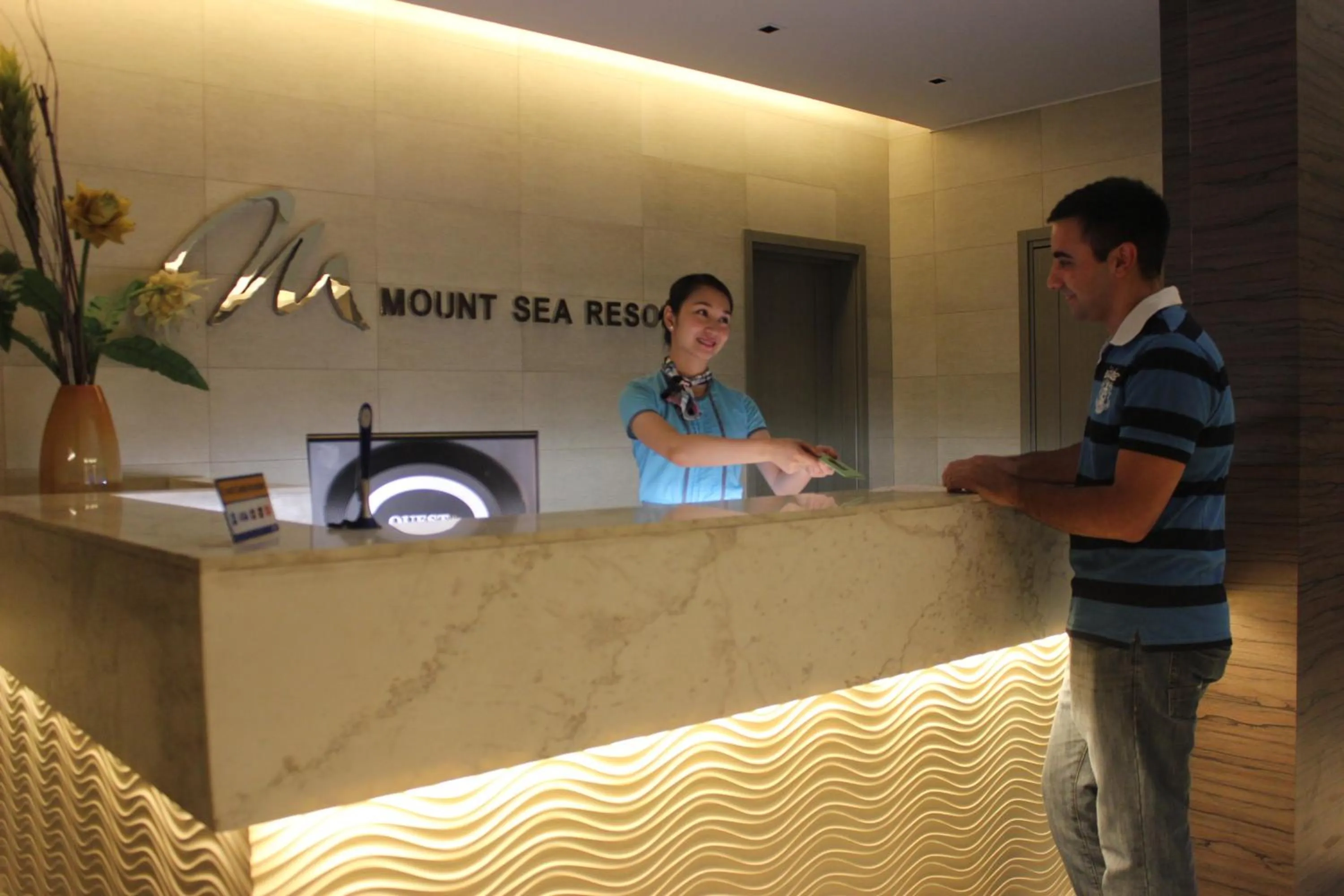 Lobby or reception in Mount Sea Resort