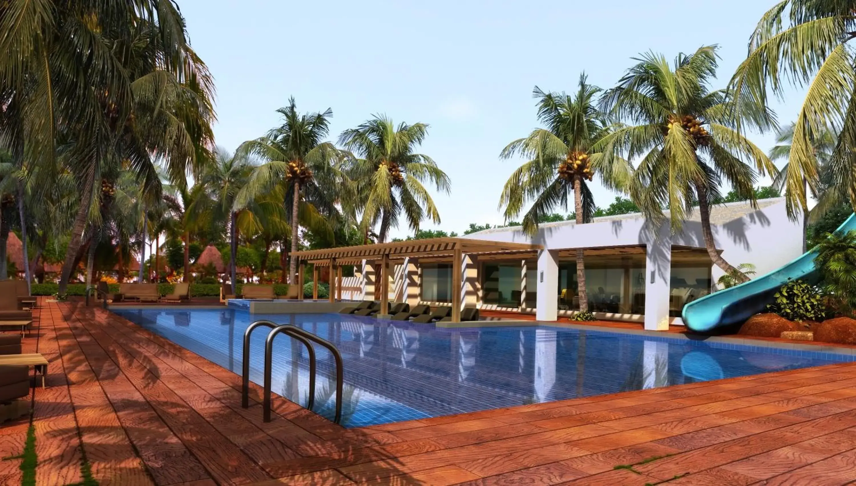 Swimming pool in Mount Sea Resort Swimming pool in Mount Sea Resort