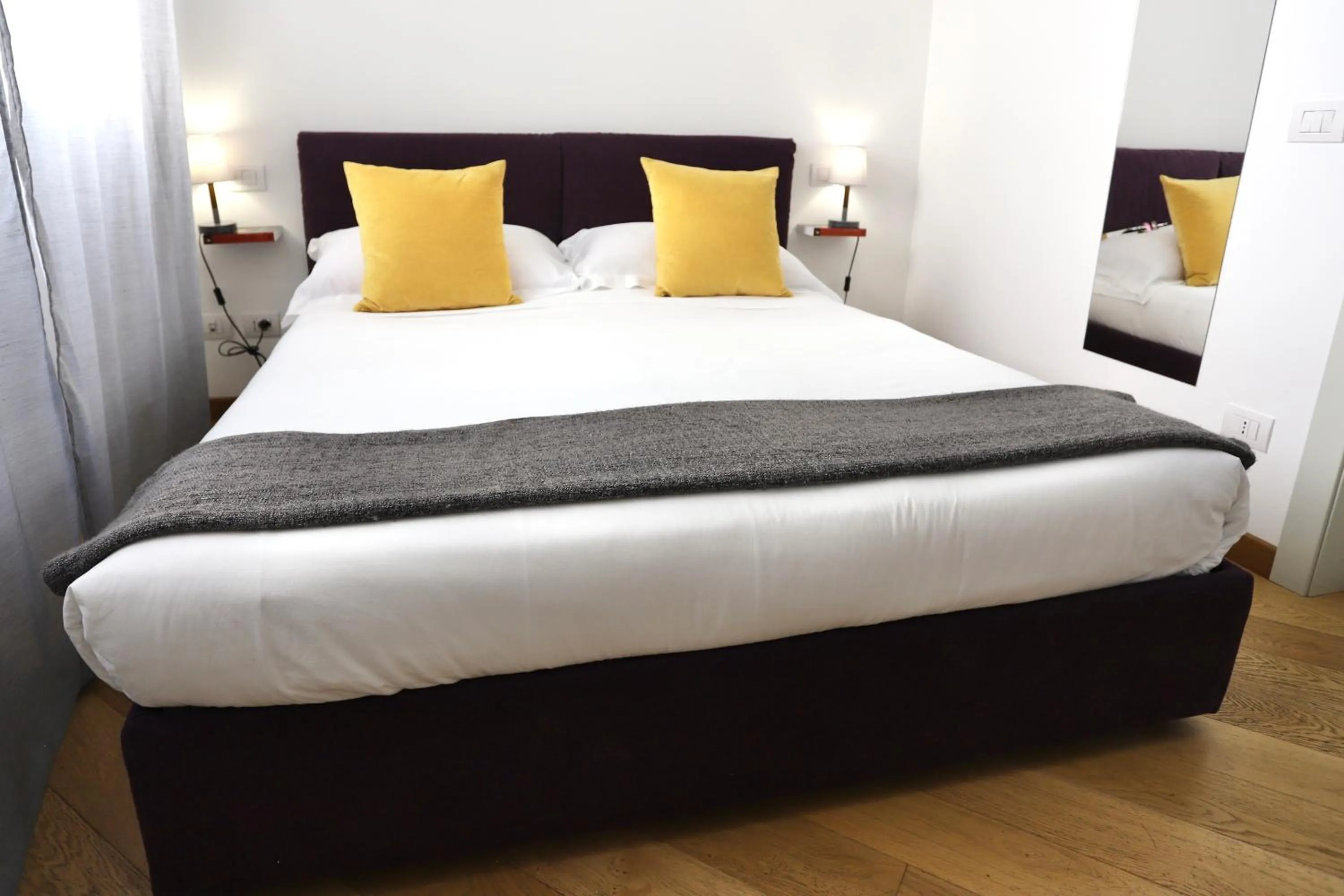 Bed in Palazzina B - Contemporary Studio