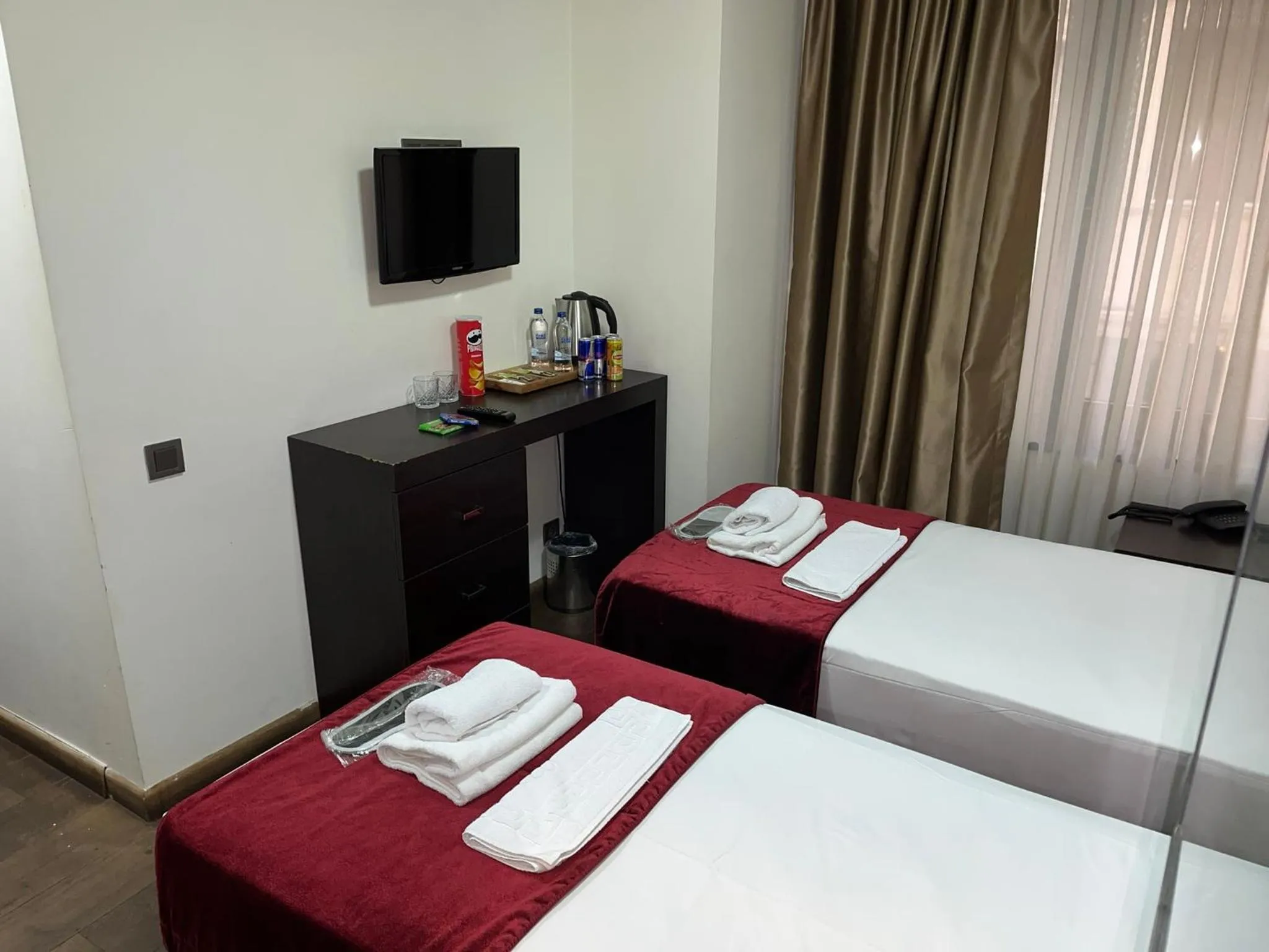 Bed in Pandora Hotel