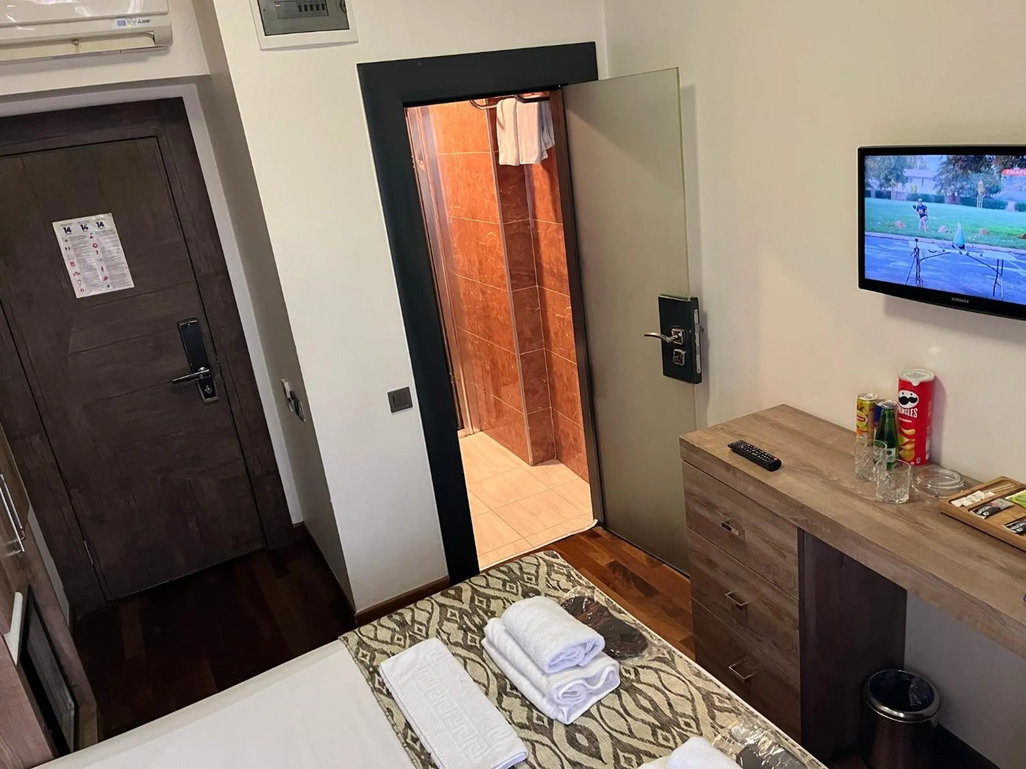 Bed in Pandora Hotel