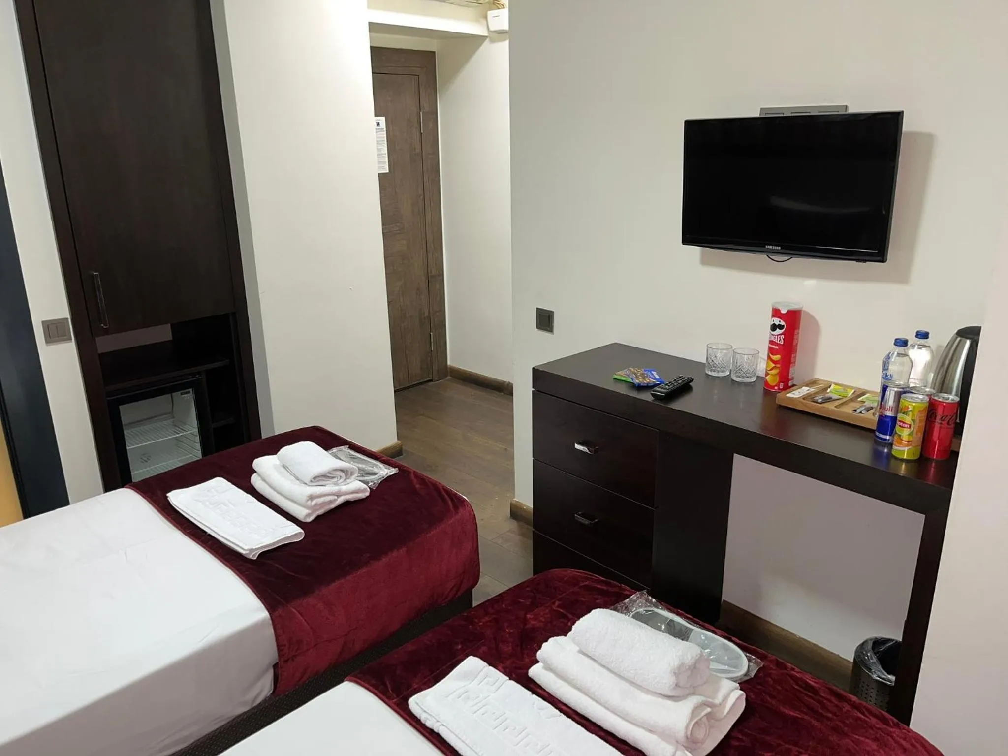 Bed in Pandora Hotel