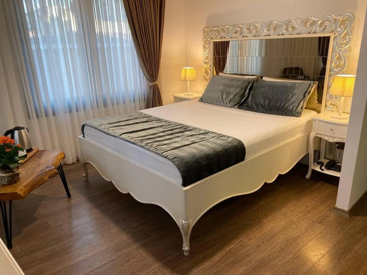 Bed in Pandora Hotel