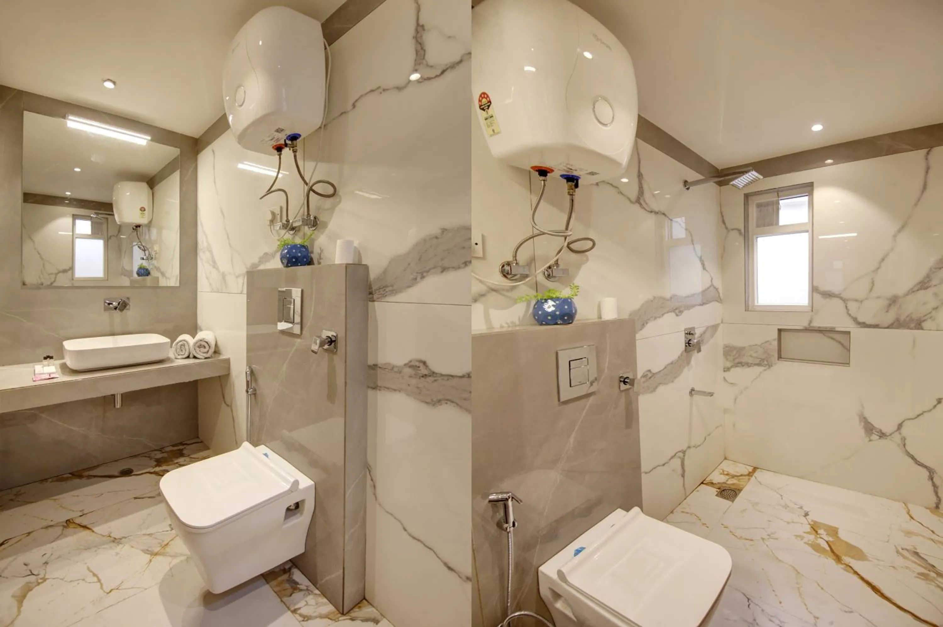 Bathroom in Hotel International Inn - Near Delhi Airport