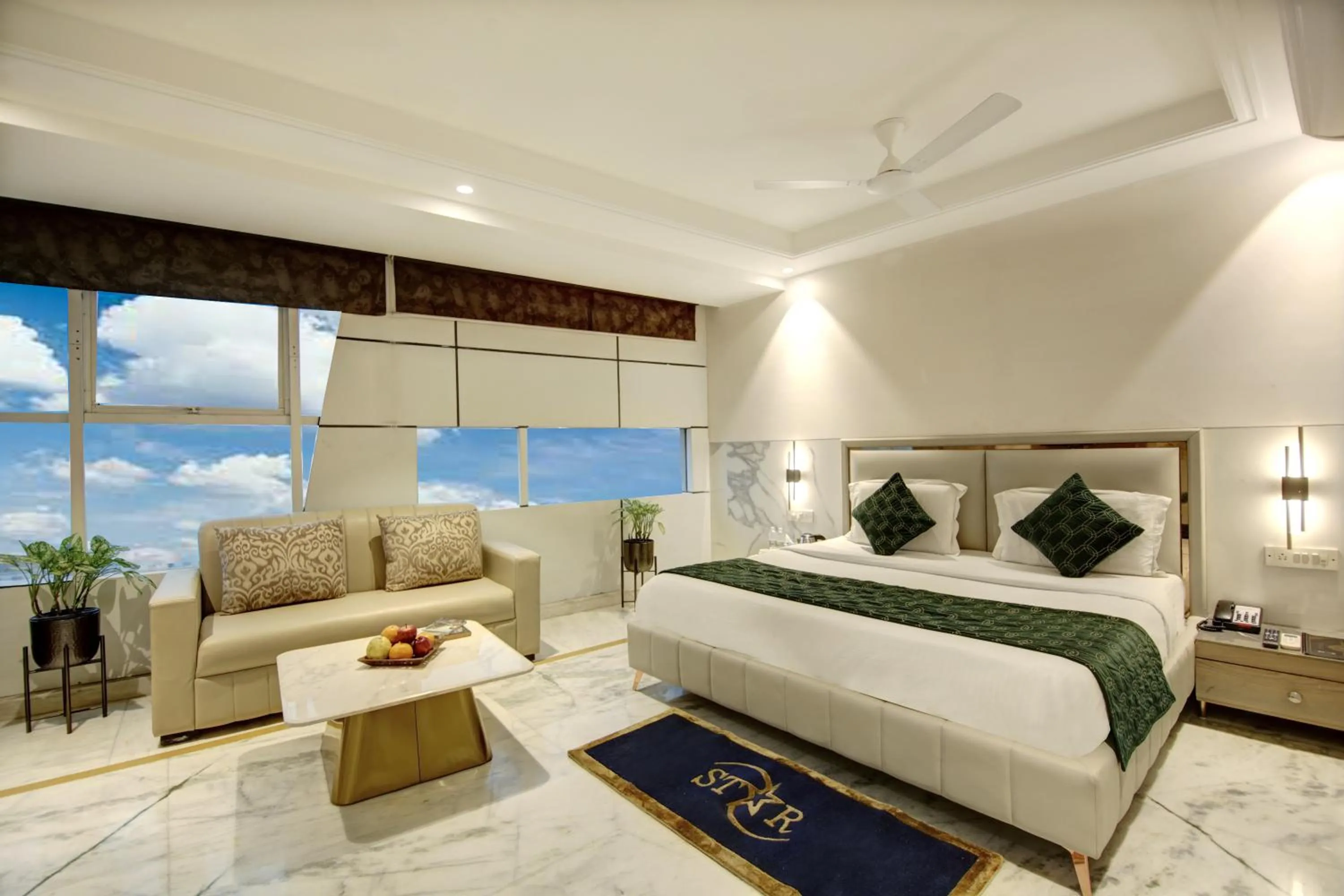 Photo of the whole room, Bed in Hotel International Inn - Near Delhi Airport