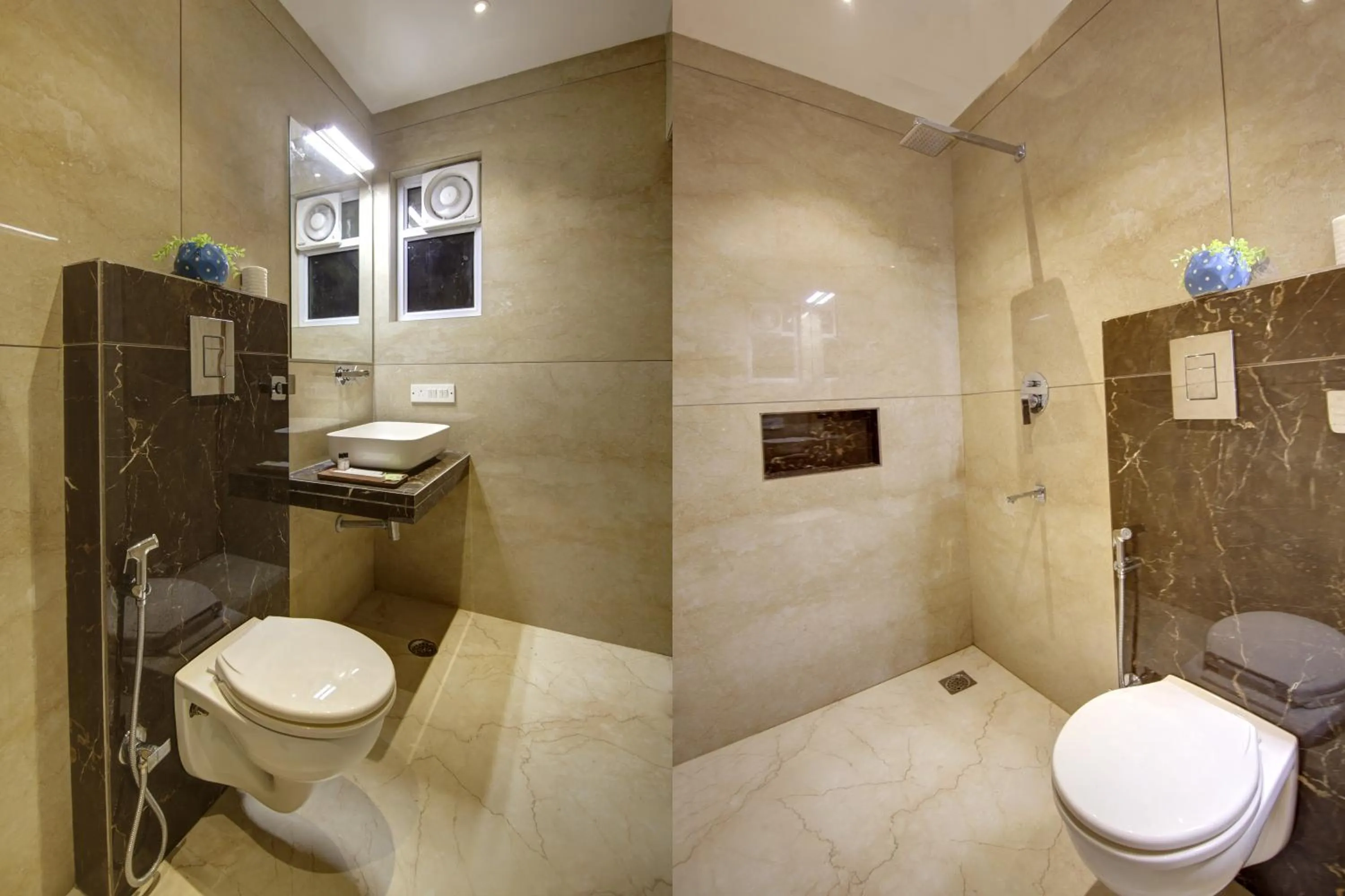 Bathroom in Hotel International Inn - Near Delhi Airport