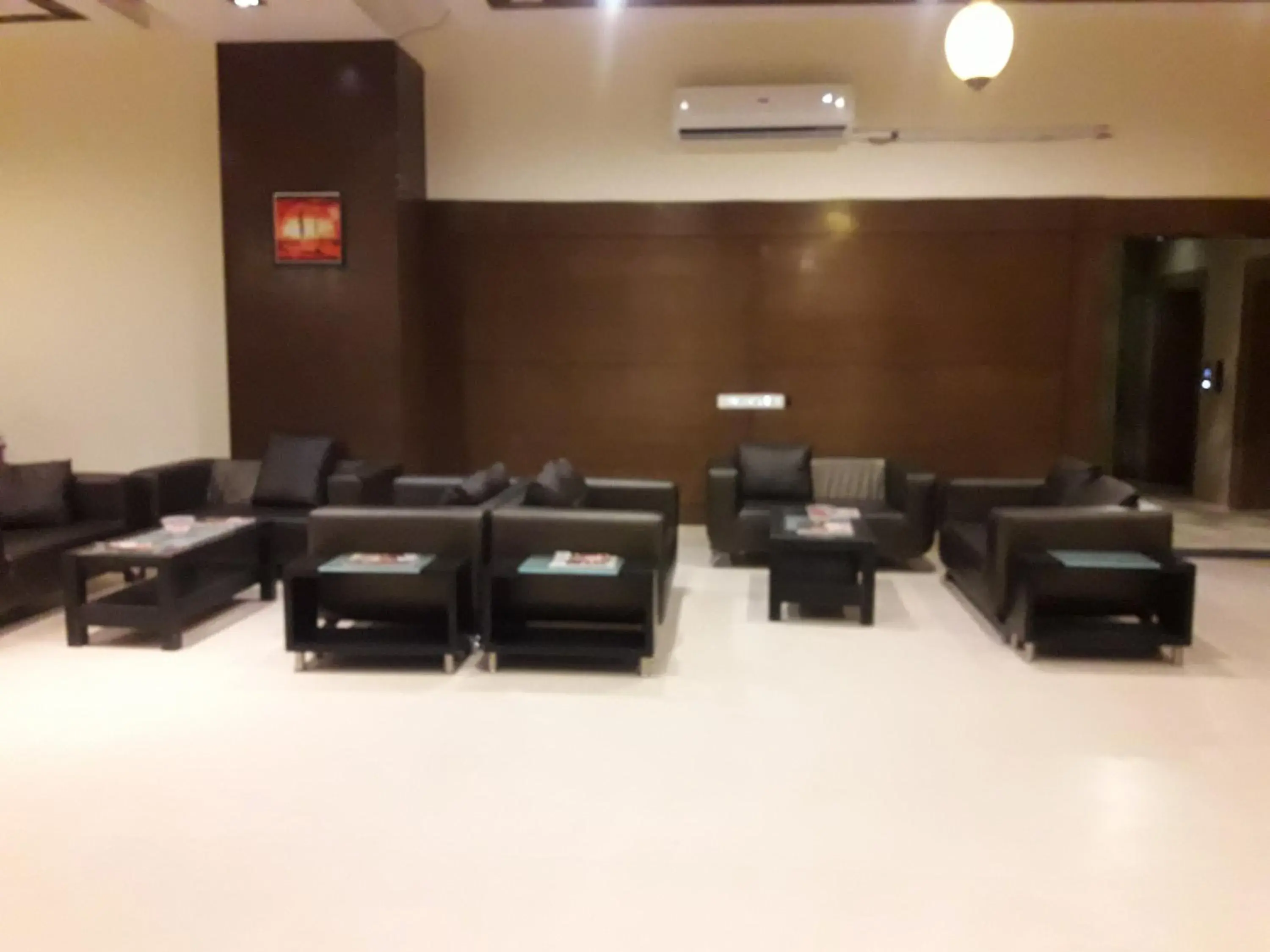 Lobby or reception in The Cambay Grand Lobby or reception in The Cambay Grand