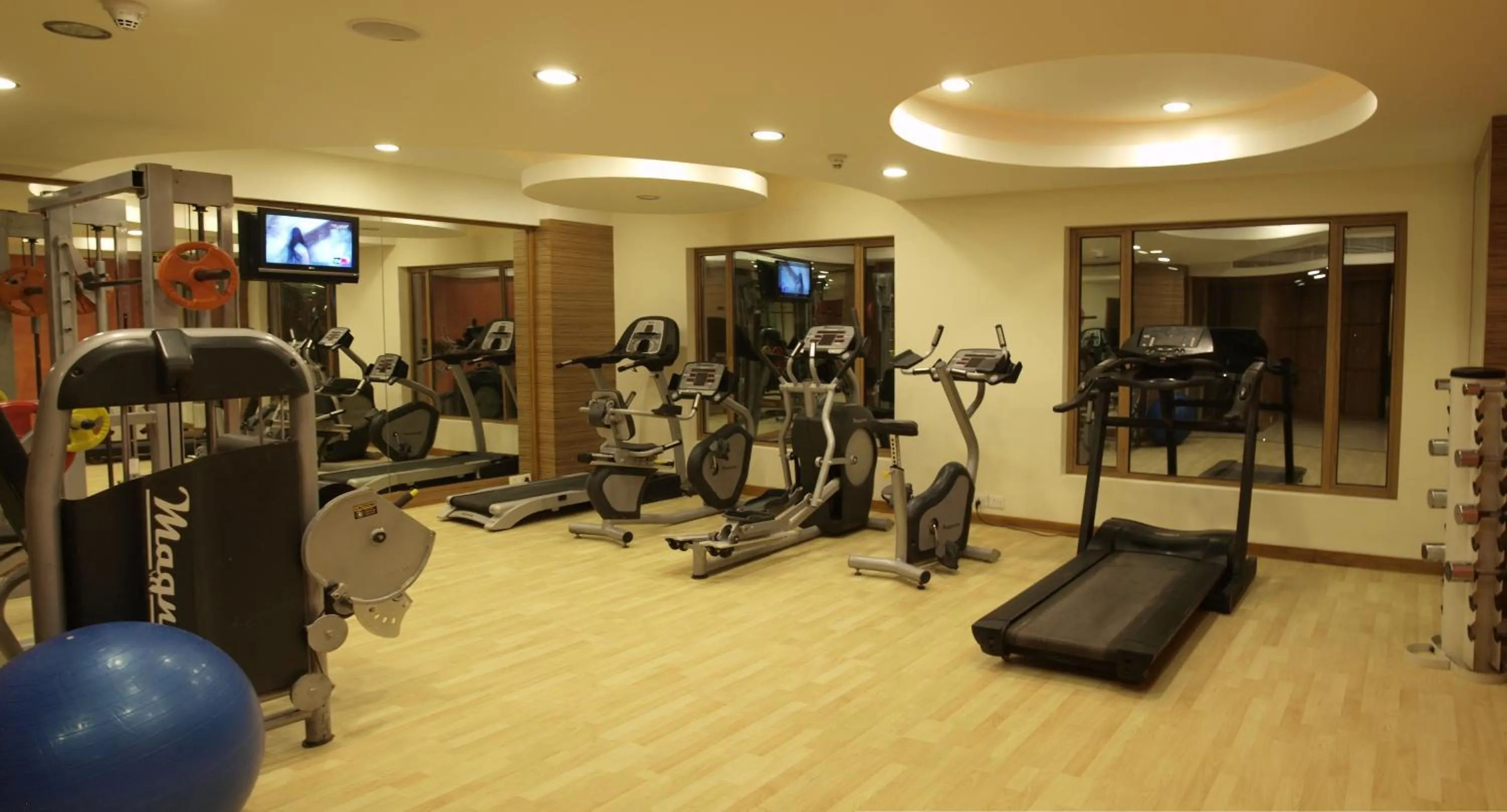 Fitness centre/facilities in The Cambay Grand