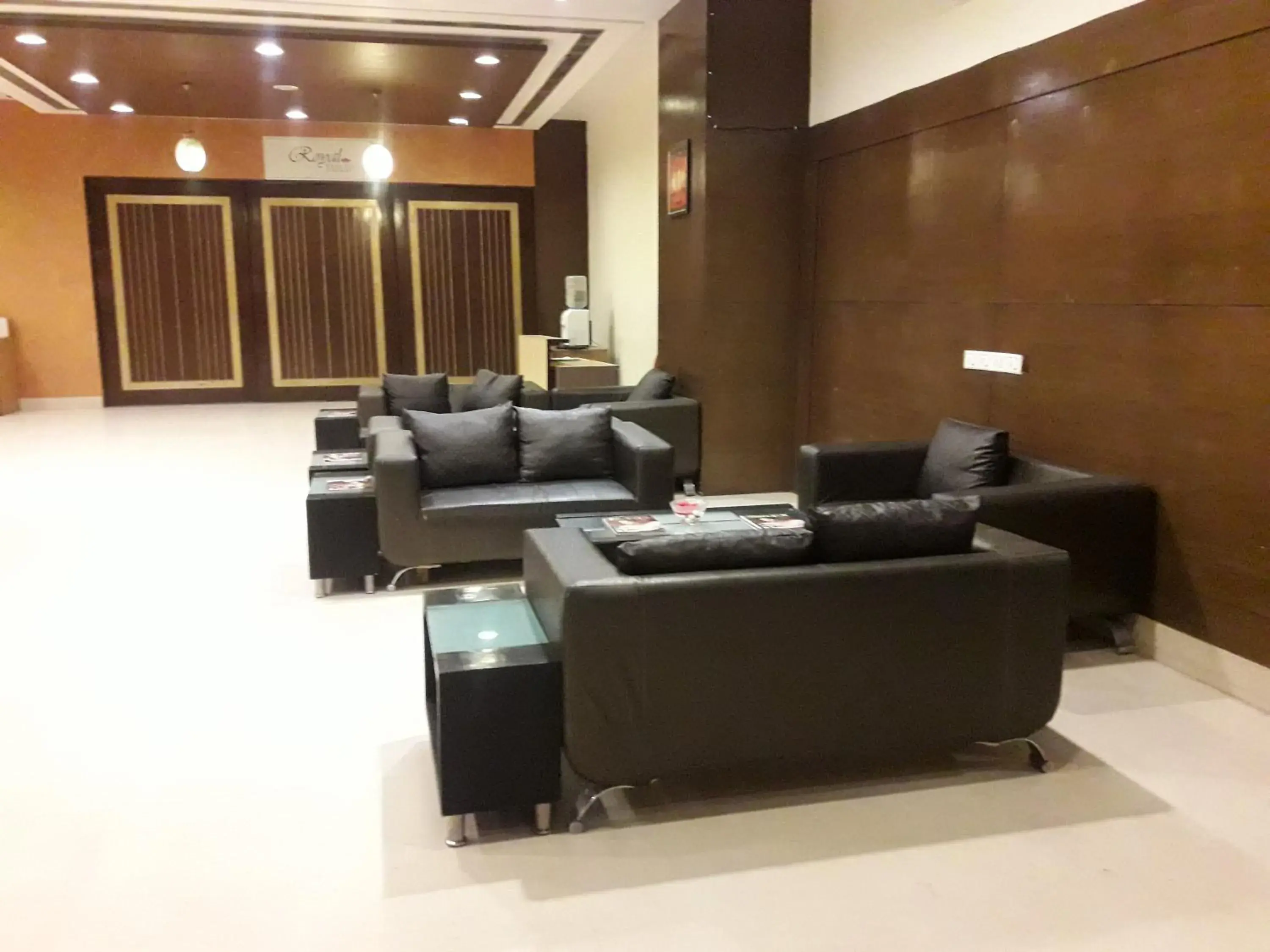 Lobby or reception in The Cambay Grand Lobby or reception in The Cambay Grand