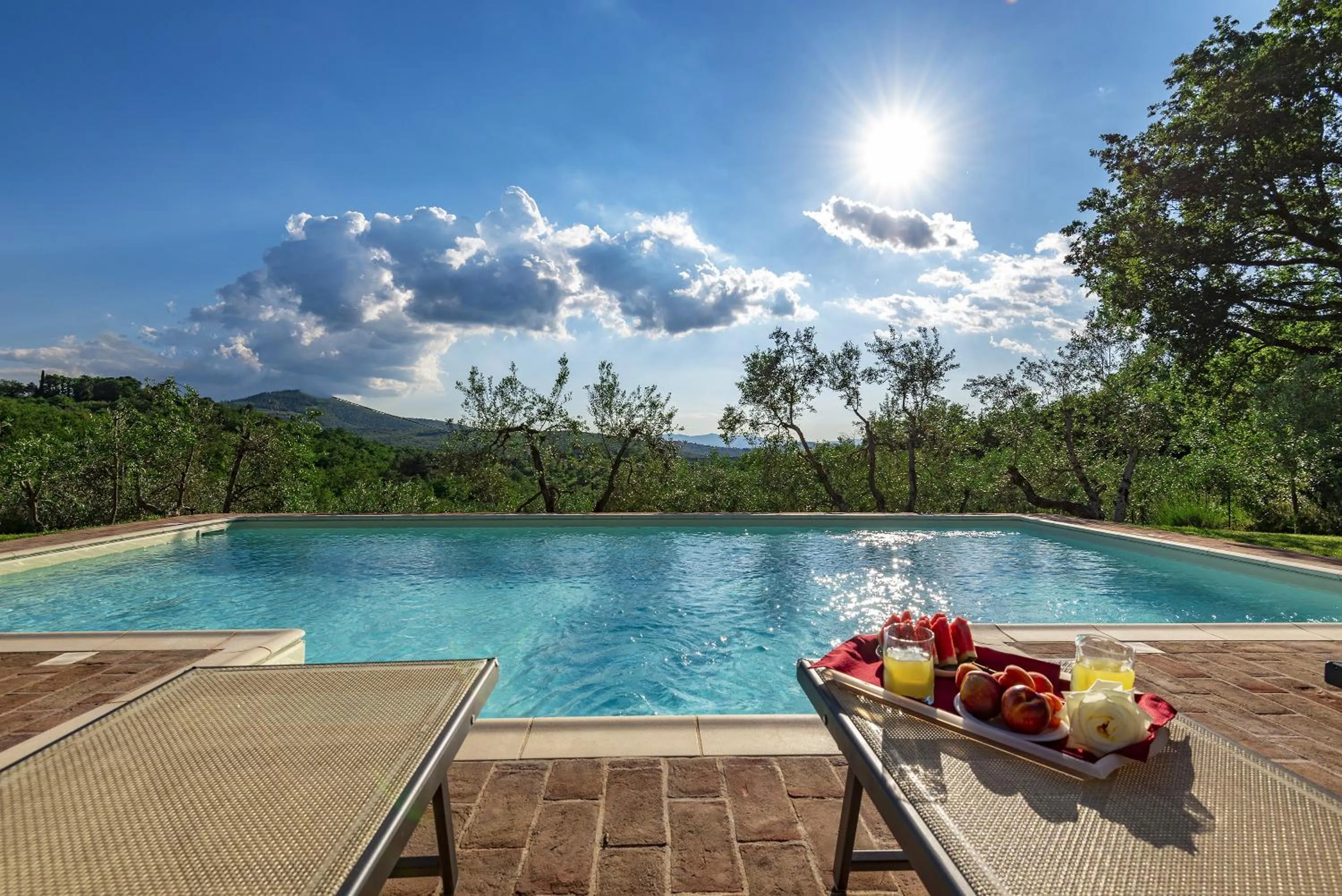 Swimming pool in B&B Country House Poggio Del Drago