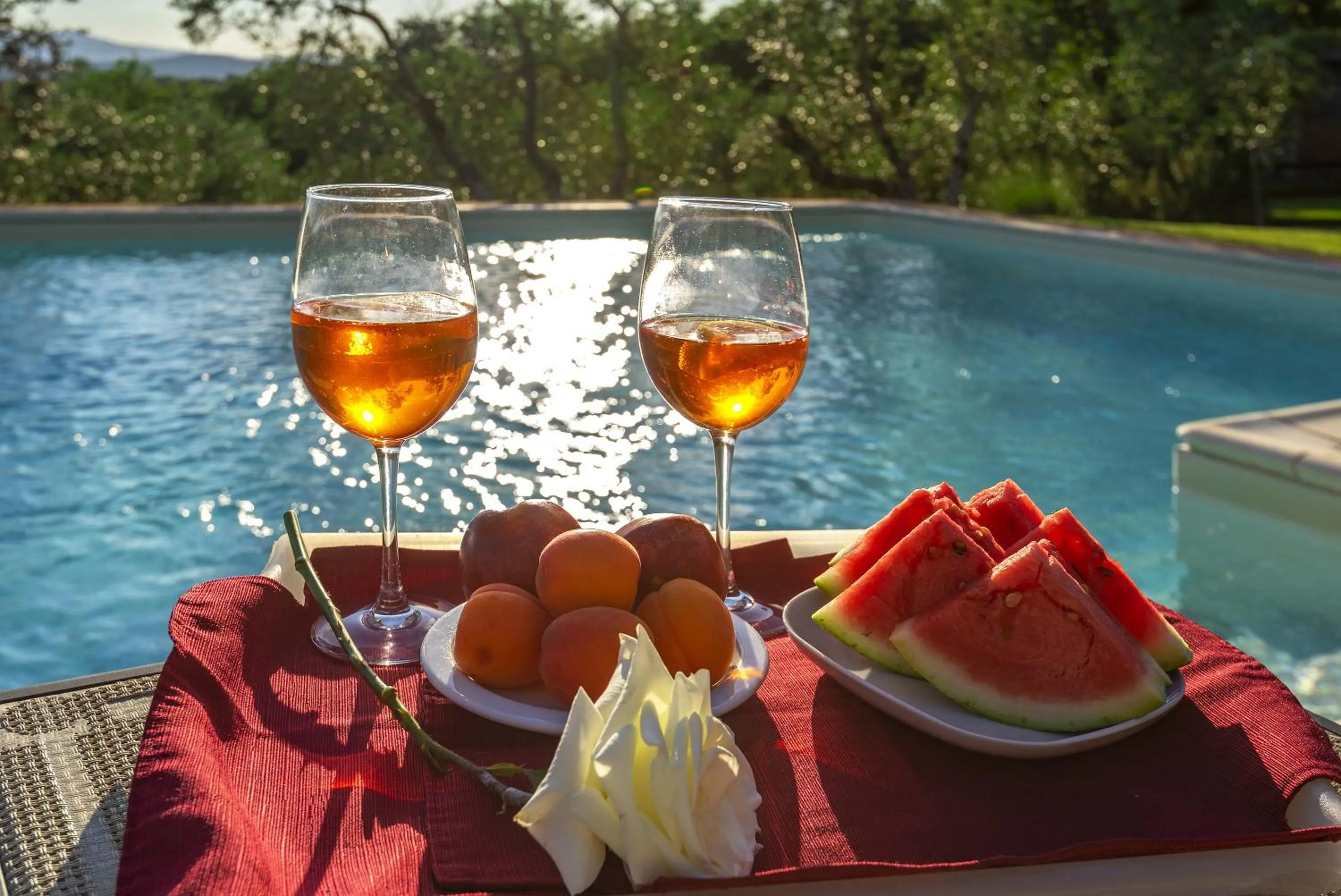 Swimming pool in B&B Country House Poggio Del Drago
