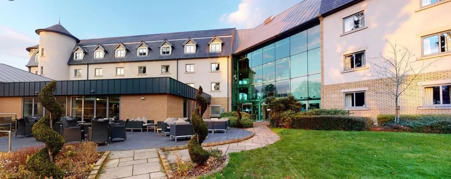 Property building in Drayton Manor Hotel