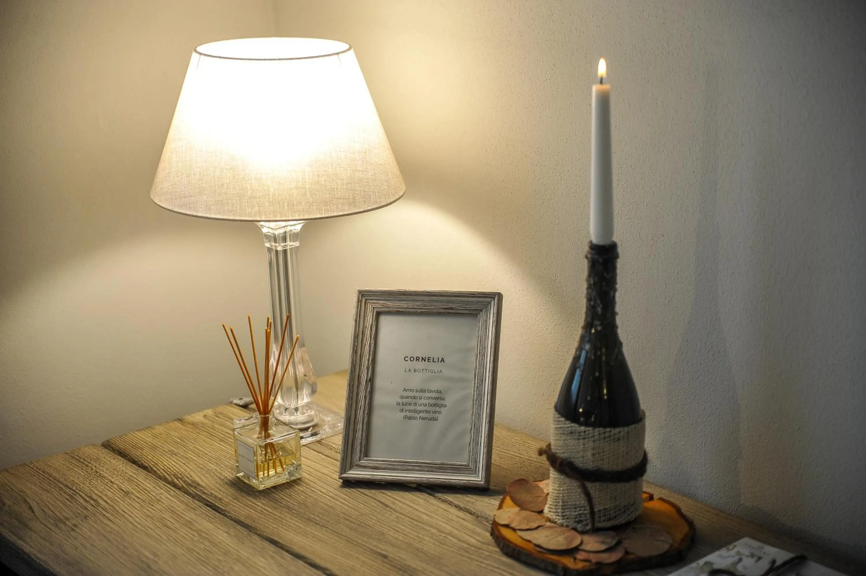 Decorative detail in Corte Grisela Wine&Relax