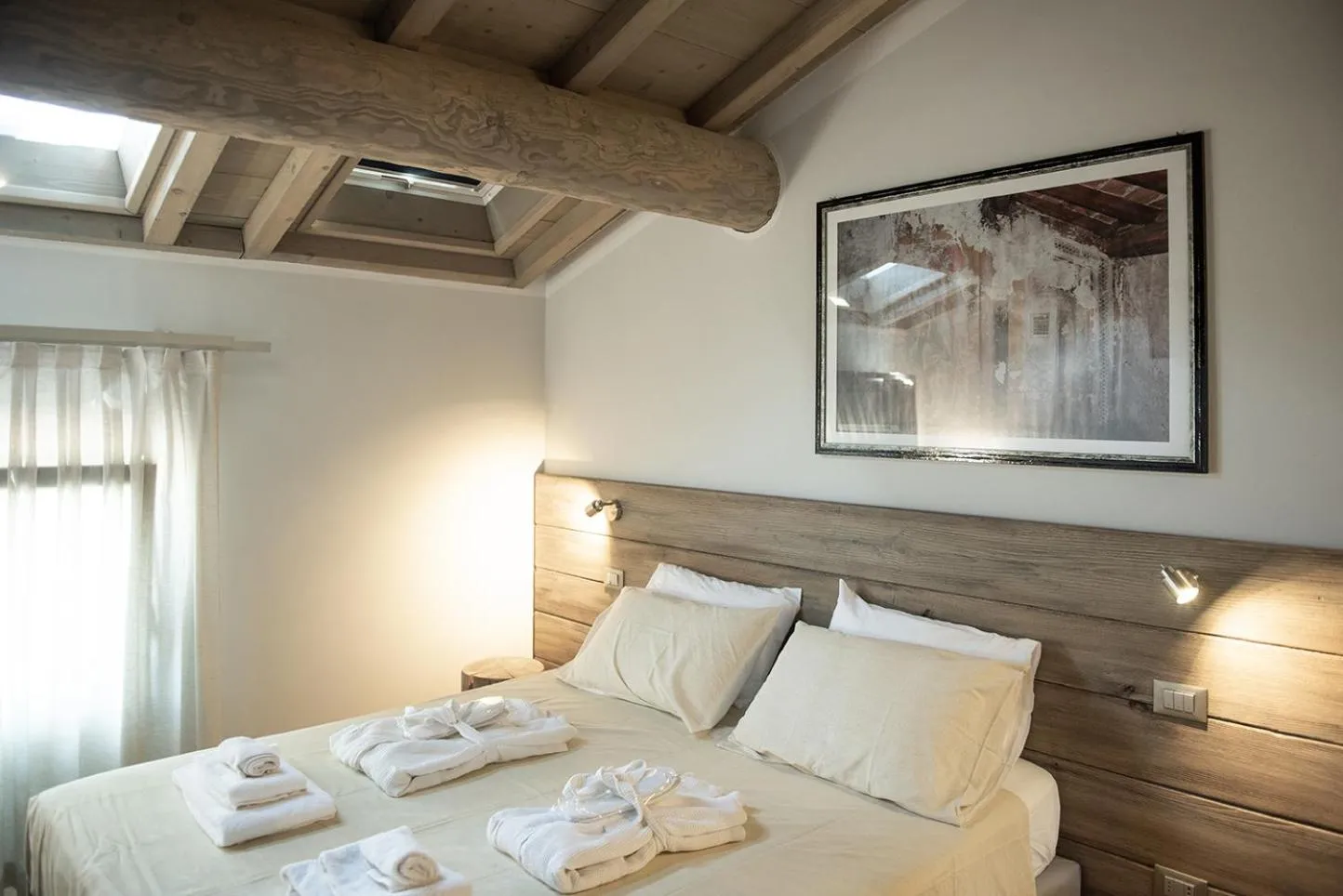 Bed in Corte Grisela Wine&Relax