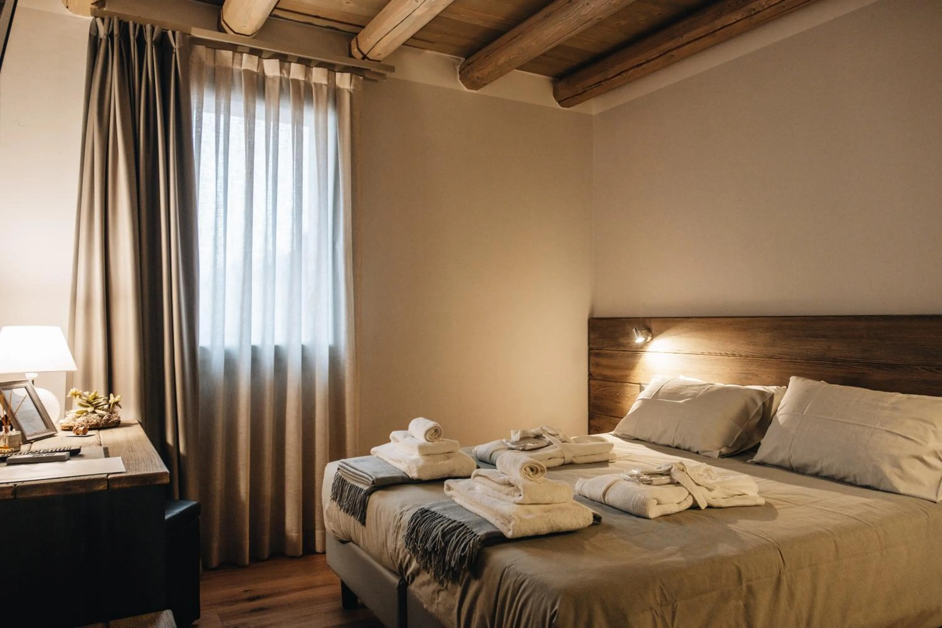 Bed in Corte Grisela Wine&Relax