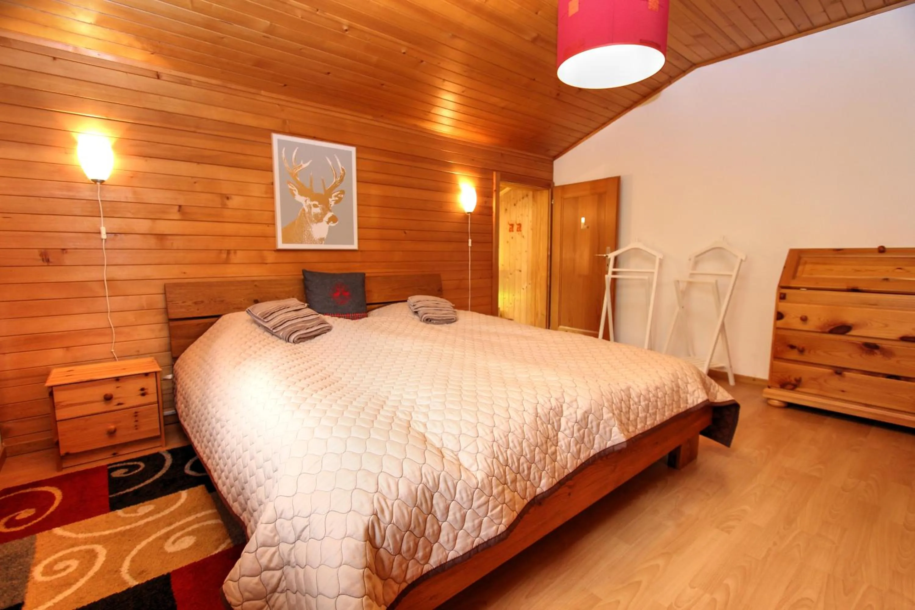 Bedroom, Bed in Appartement Le Roc