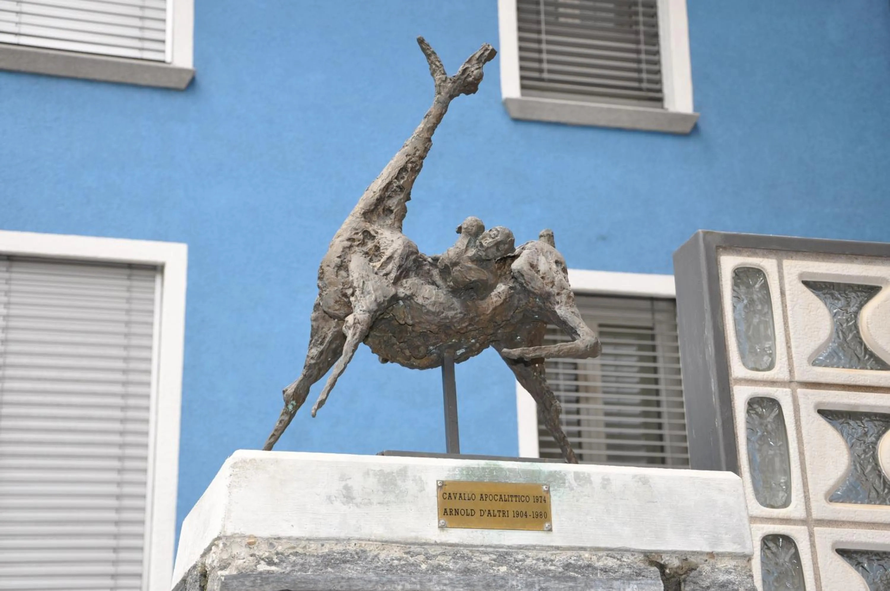Decorative detail in Albergo Stazione