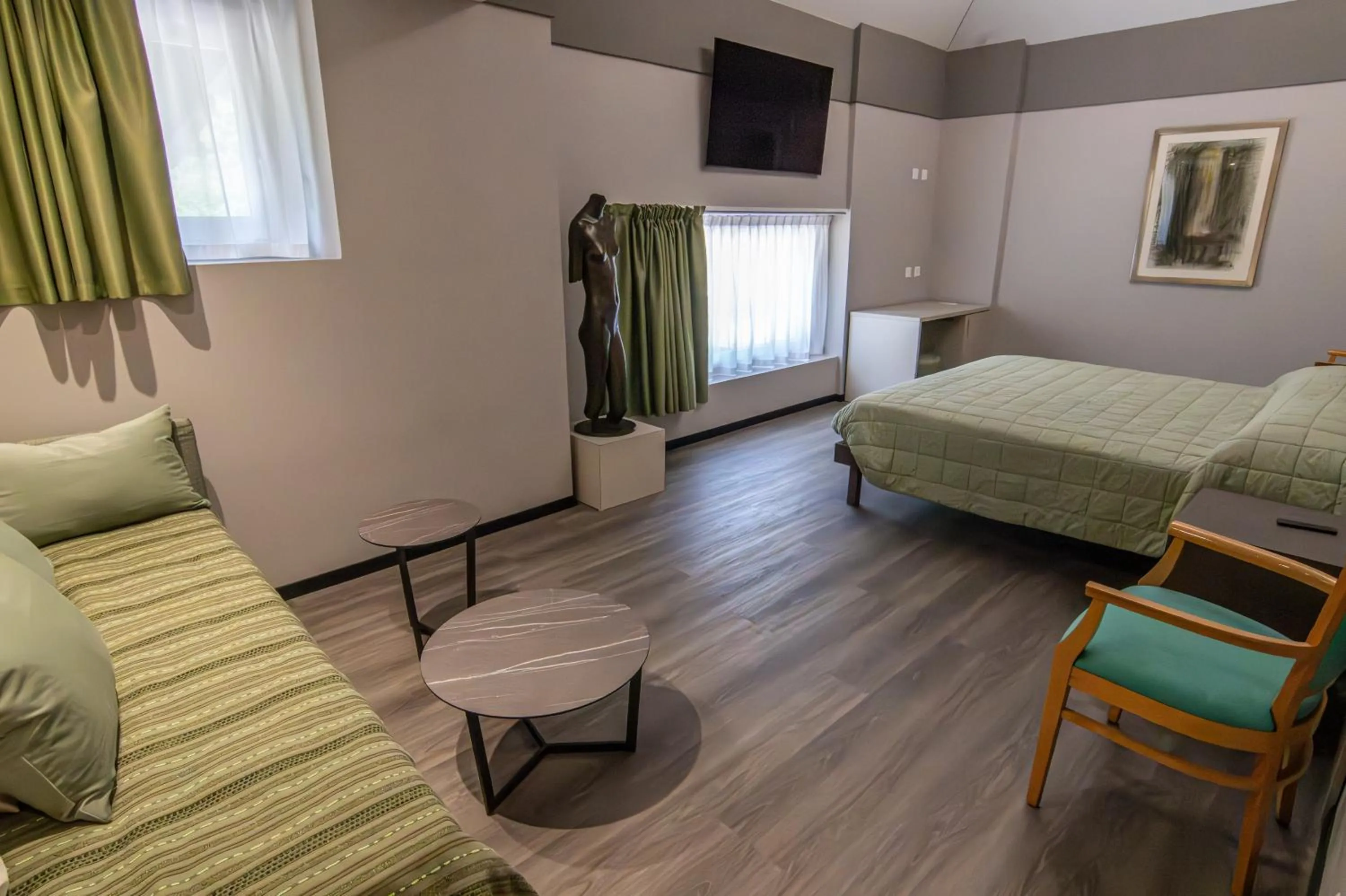 Bedroom, Bed in Albergo Stazione