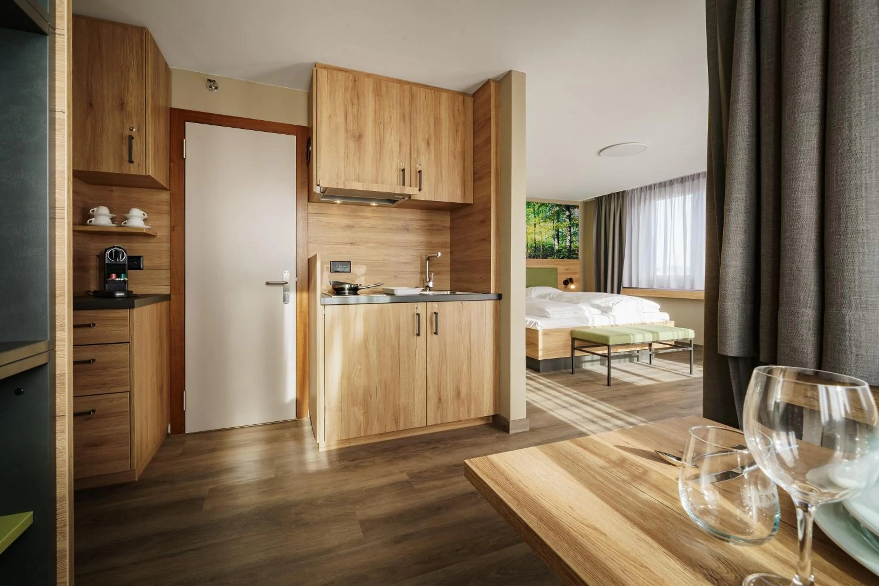 Living room in Hotel Linde - 24h Self Check-in