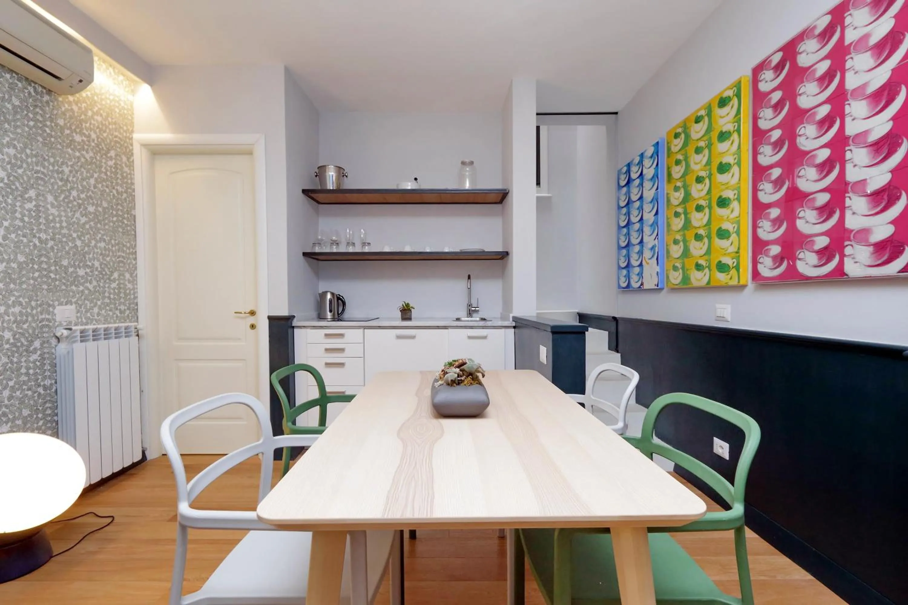 Kitchen or kitchenette in Relais Vittoria Colonna