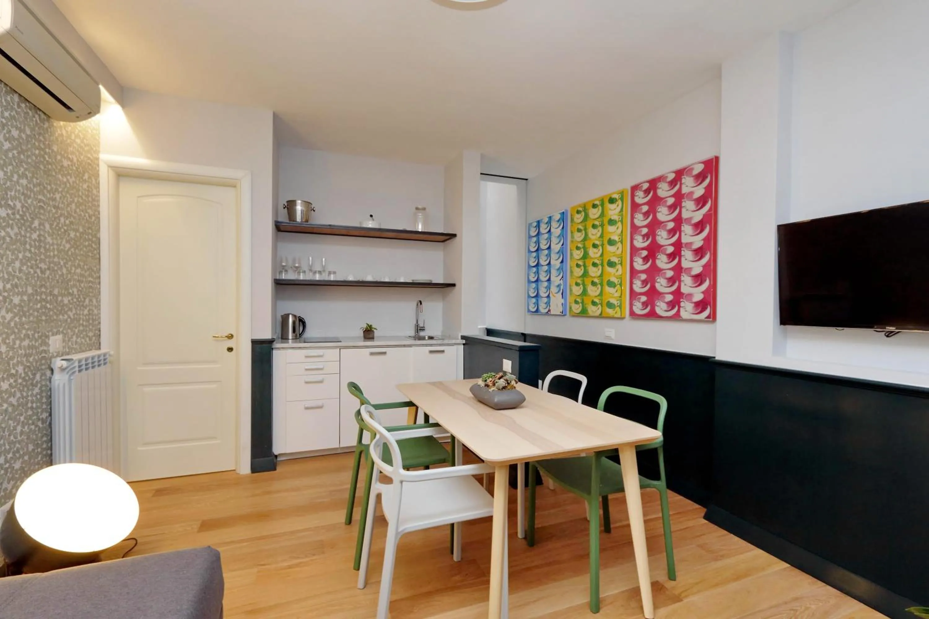 Kitchen or kitchenette in Relais Vittoria Colonna