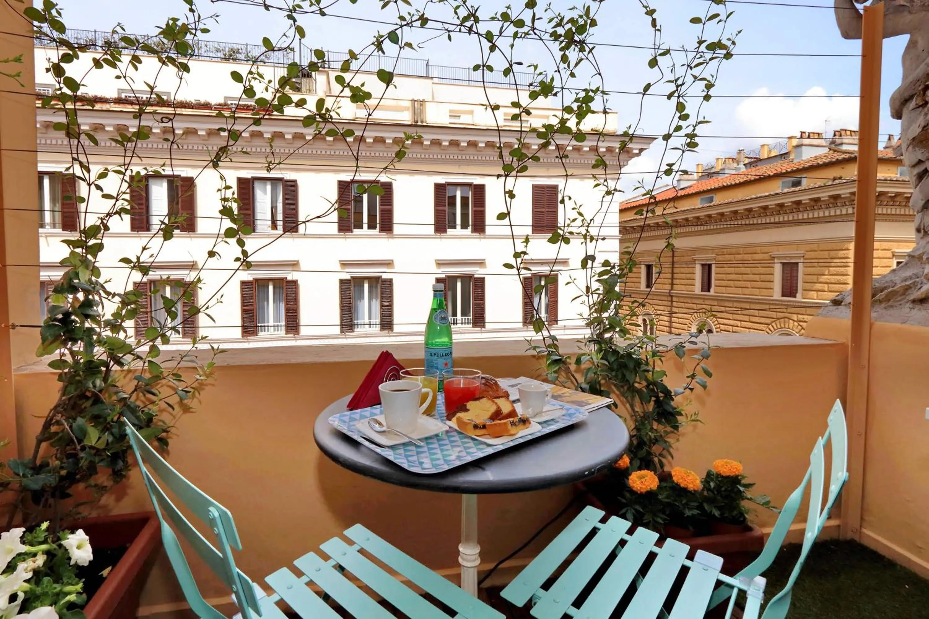 Balcony/Terrace in Relais Vittoria Colonna