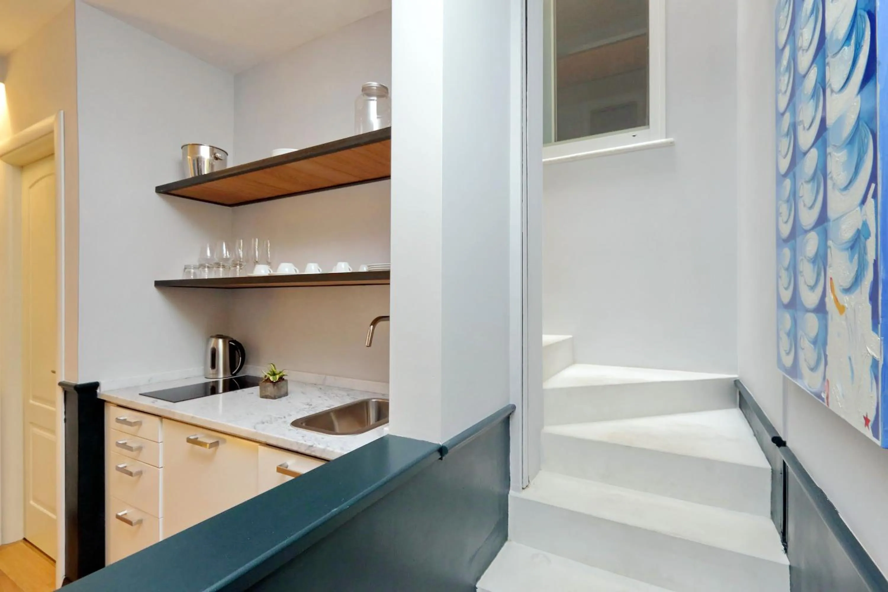 Kitchen or kitchenette in Relais Vittoria Colonna