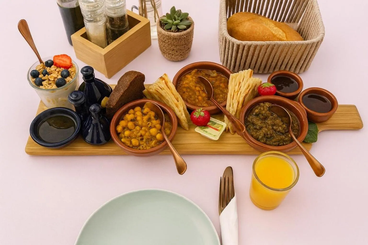 Breakfast in easyHotel The Hague Scheveningen Beach