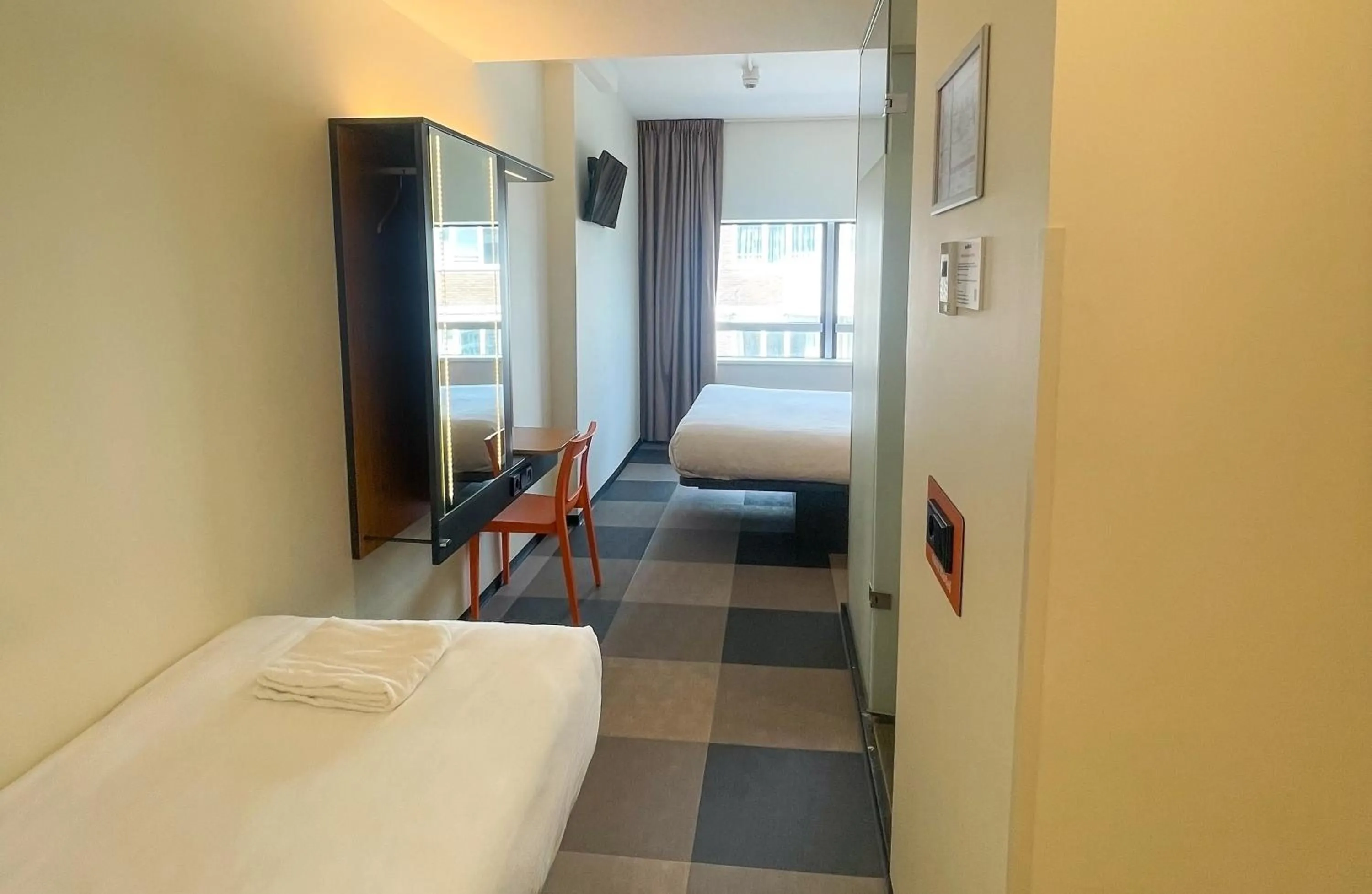 Bed in easyHotel The Hague Scheveningen Beach