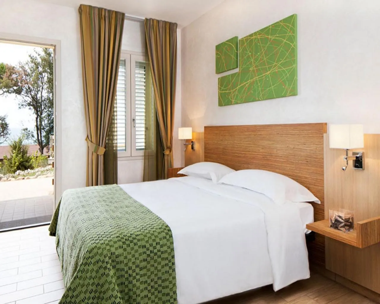 Bedroom in Golfo del Sole Hotel