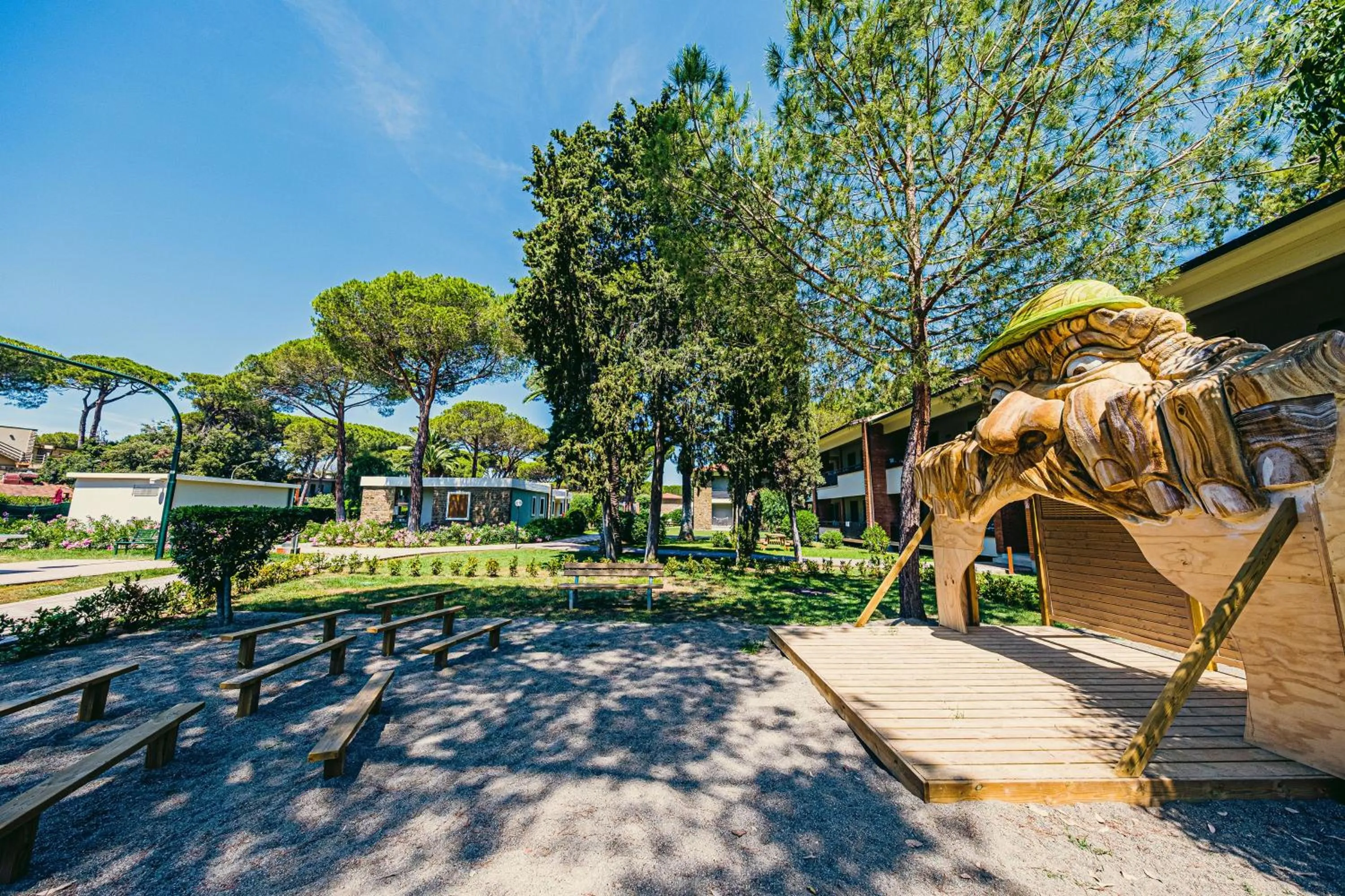 Children play ground in Golfo del Sole Hotel