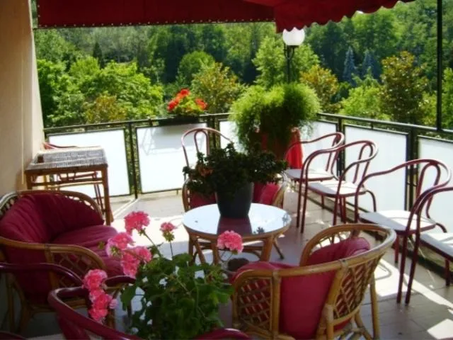 Balcony/Terrace in Albergo Marenghi