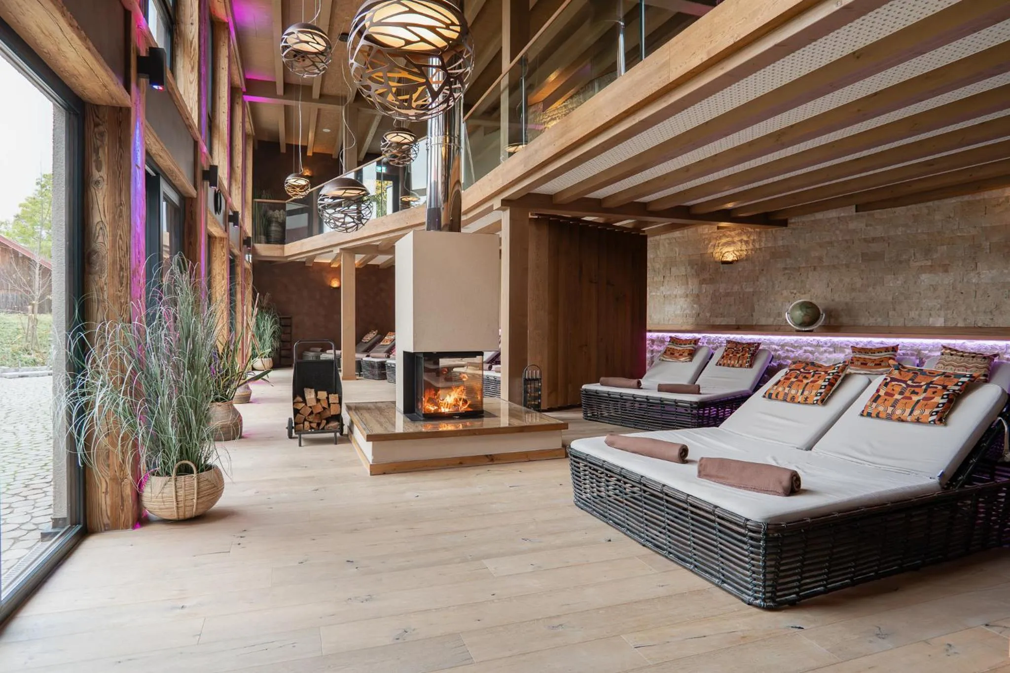 Spa and wellness centre/facilities in Das Weitblick Allgäu