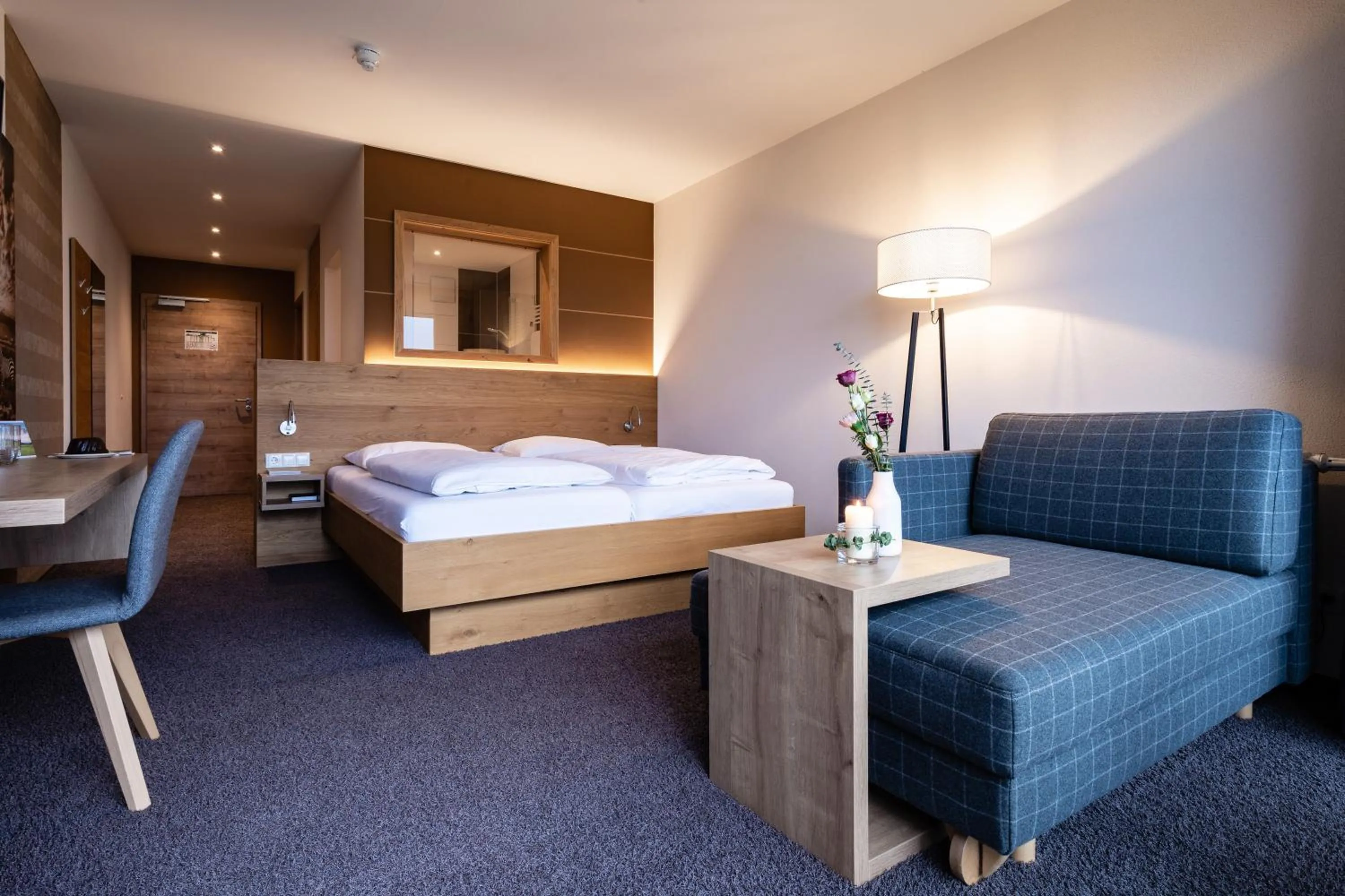 Photo of the whole room, Bed in Das Weitblick Allgäu