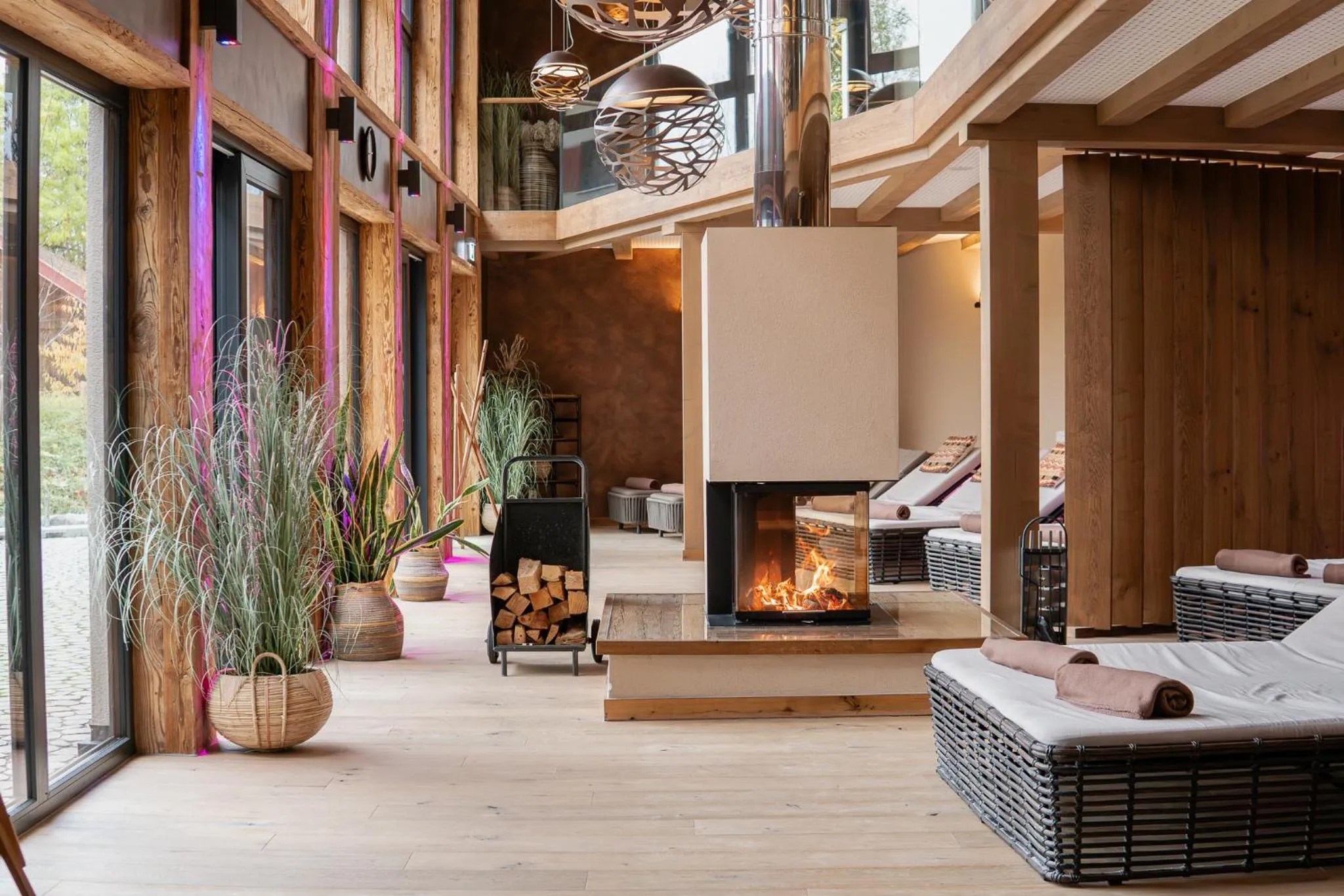 Spa and wellness centre/facilities in Das Weitblick Allgäu