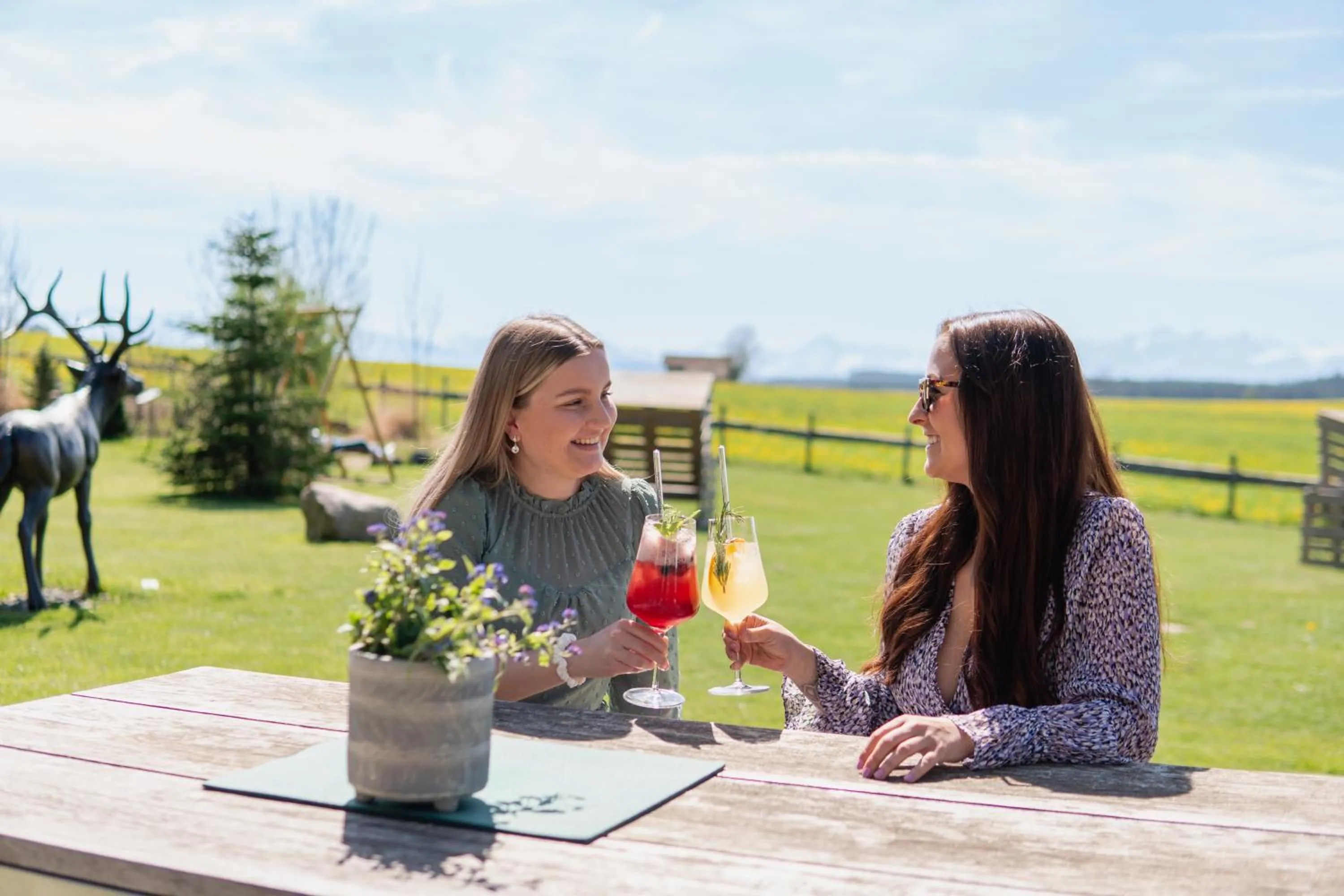View (from property/room) in Das Weitblick Allgäu