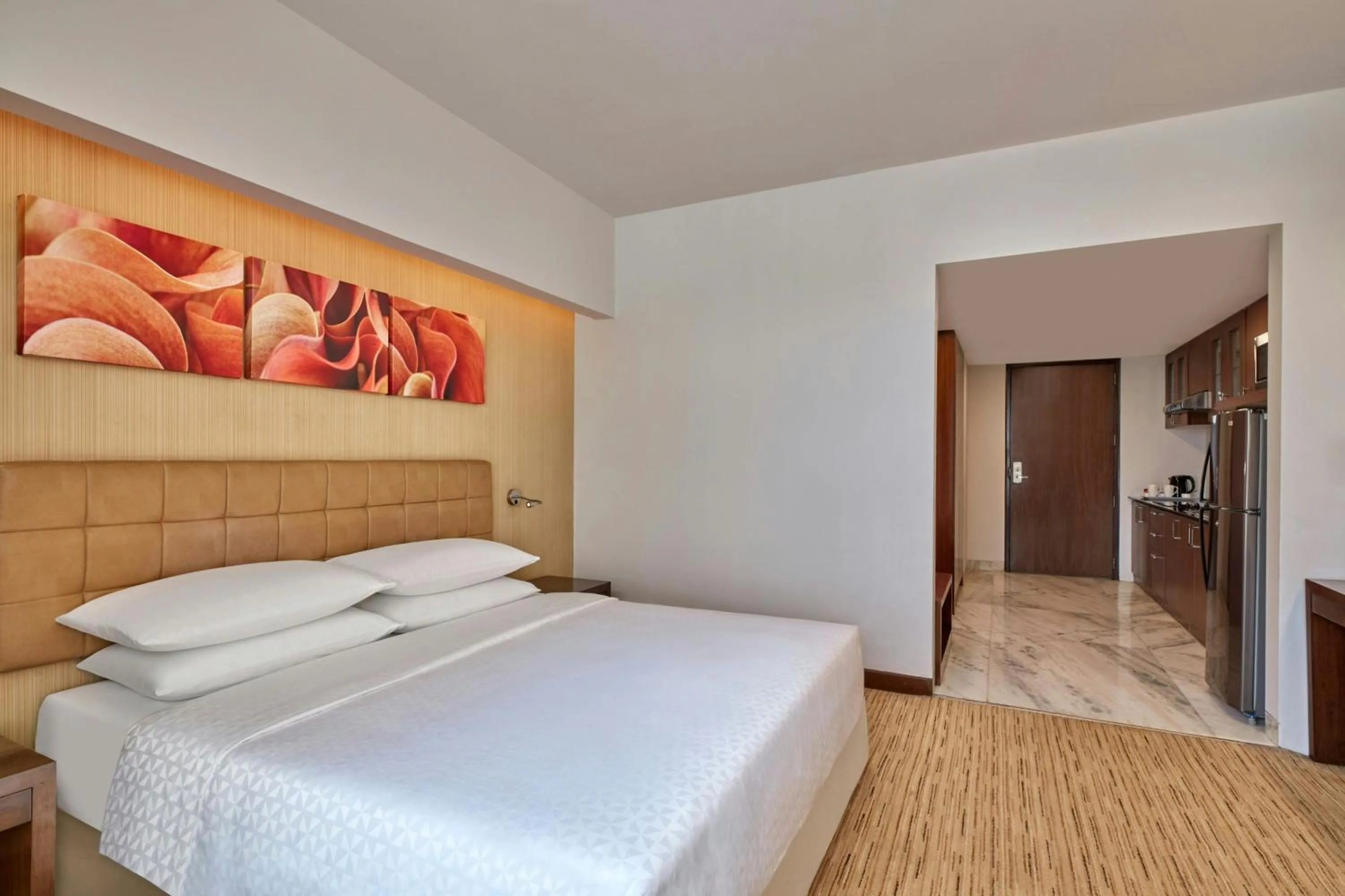 Photo of the whole room, Bed in Four Points by Sheraton Hotel and Serviced Apartments Pune