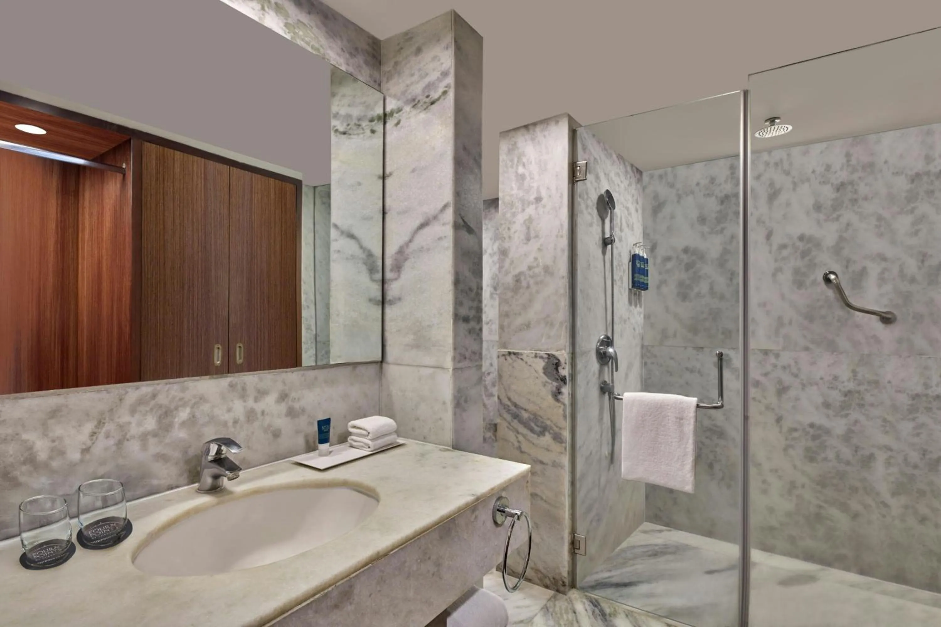 Bathroom in Four Points by Sheraton Hotel and Serviced Apartments Pune