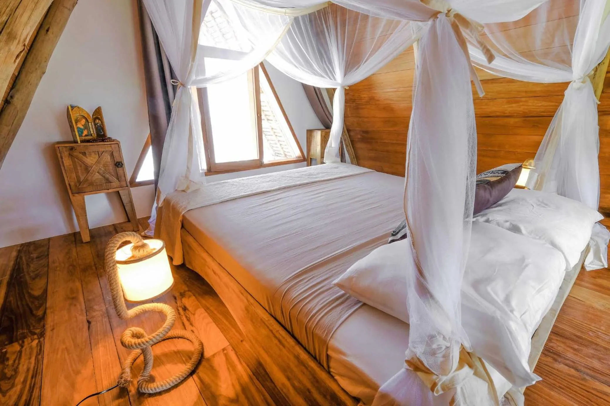 Bed in Baladin Zanzibar Beach Hotel