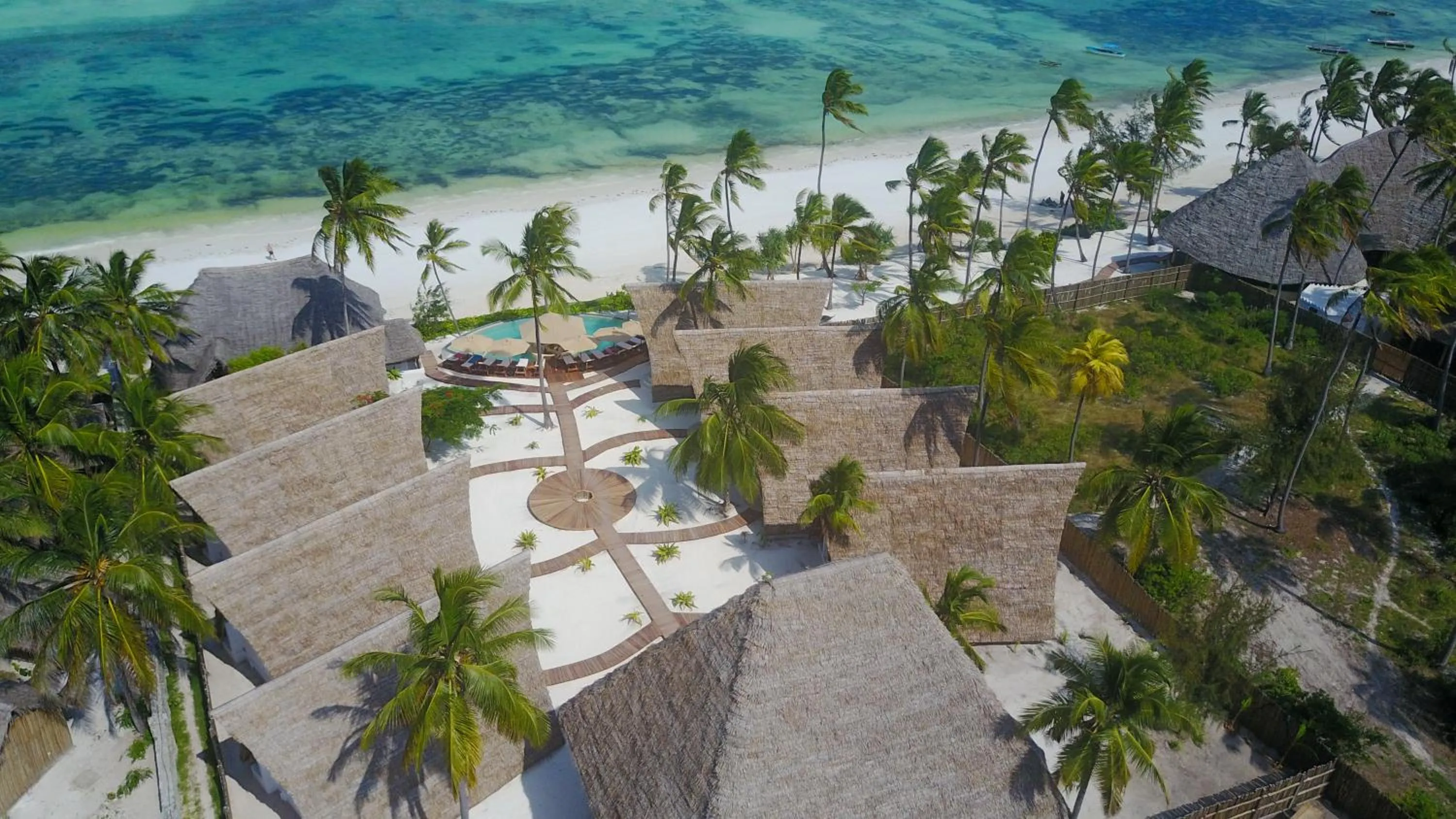 Property building in Baladin Zanzibar Beach Hotel